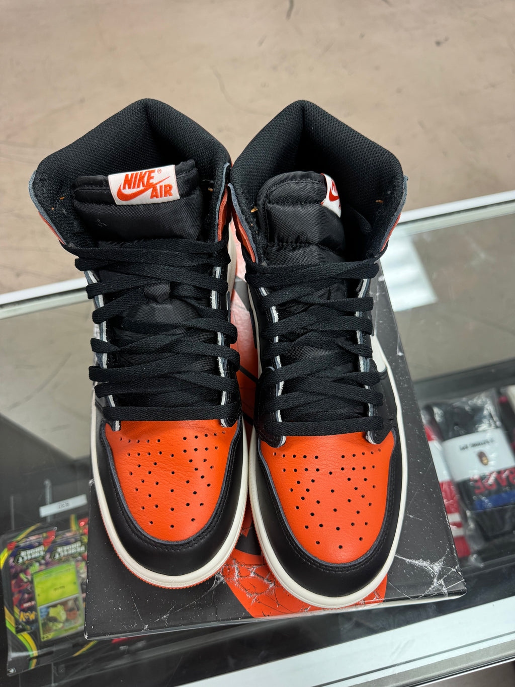 Preowned Jordan 1 Retro High Shattered Backboard 2025 Pair