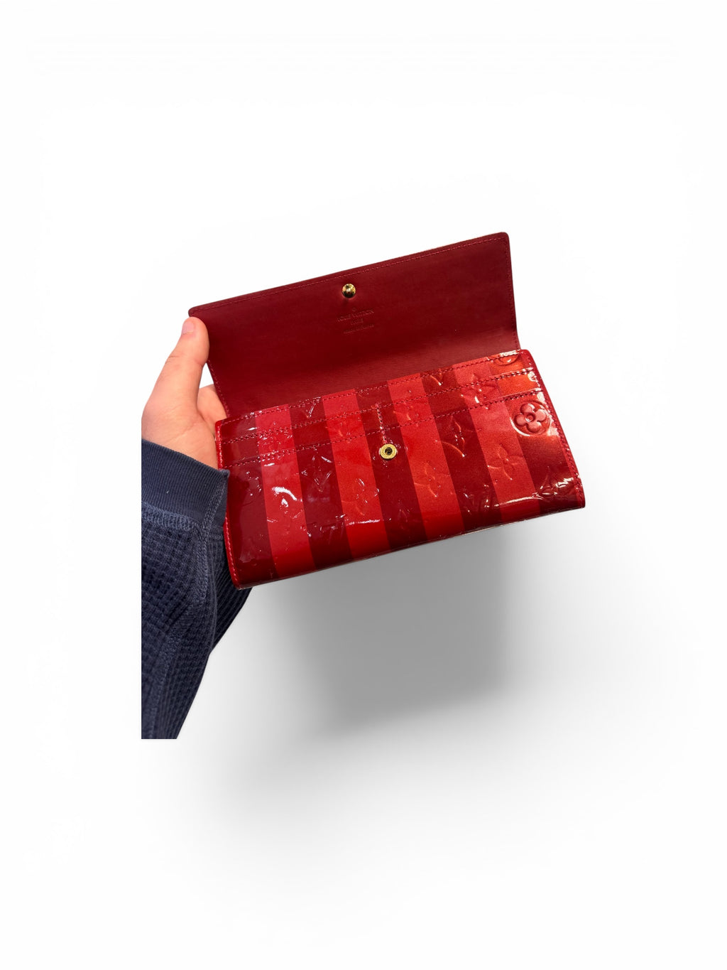 Preowned Louis Vuitton Sarah Patent Leather Wallet