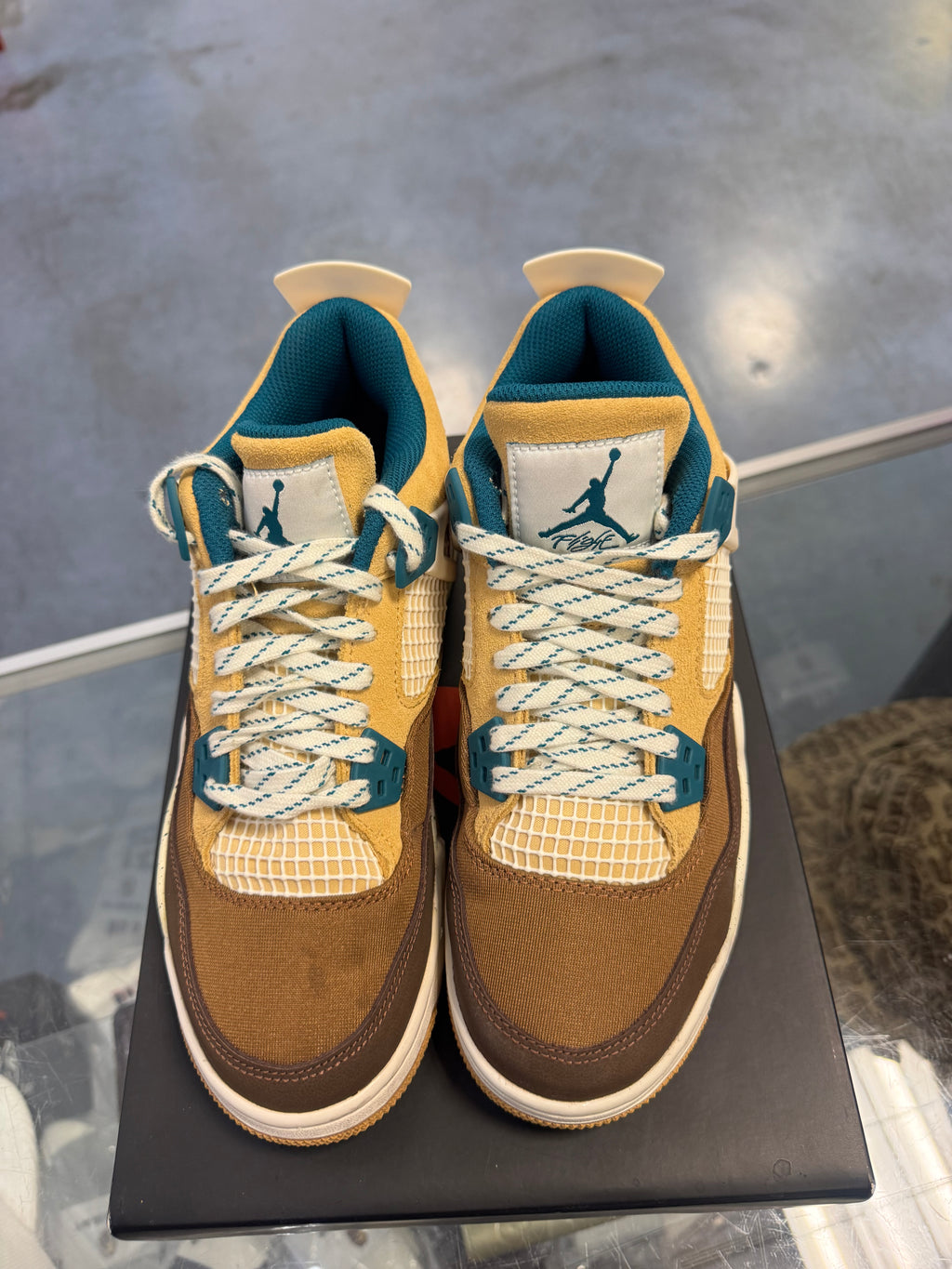 Preowned GS Jordan 4 Cacao Wow