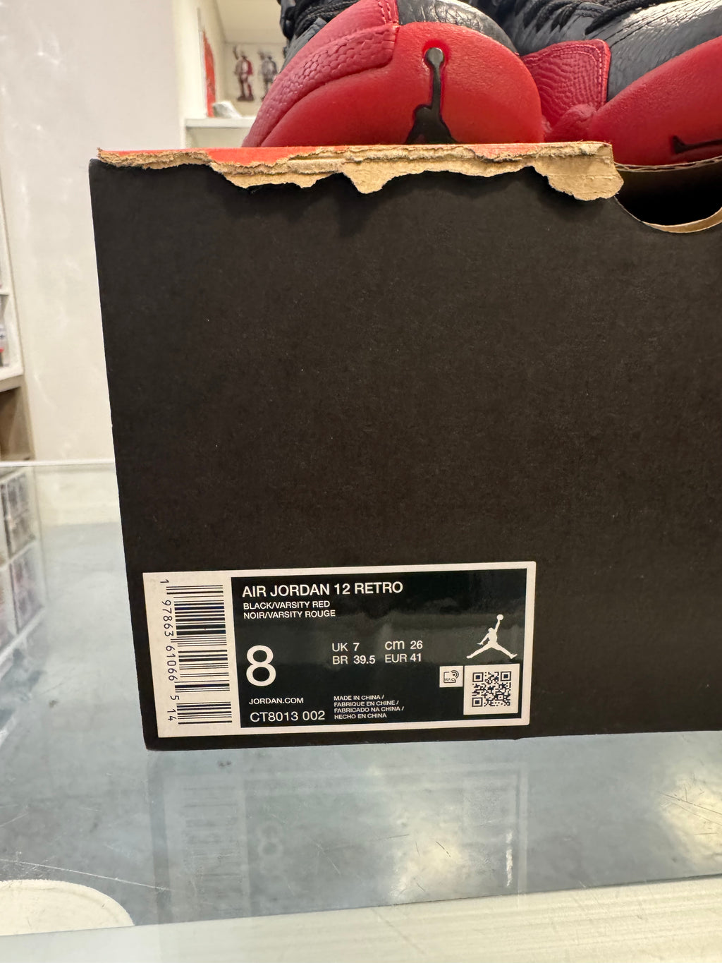Preowned Jordan 12 Retro Flu Game