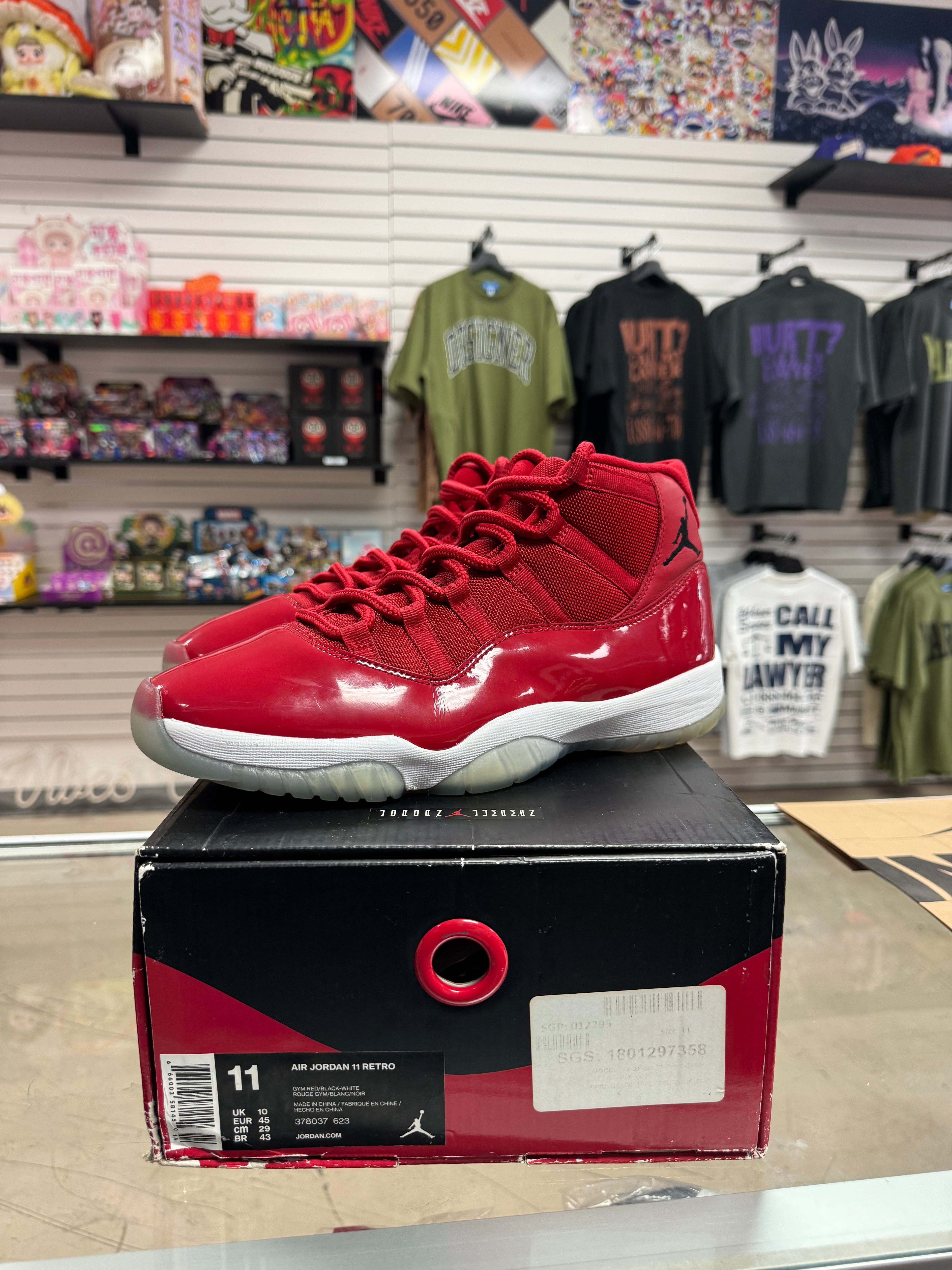 Preowned Jordan 11 Retro High Win Like 96