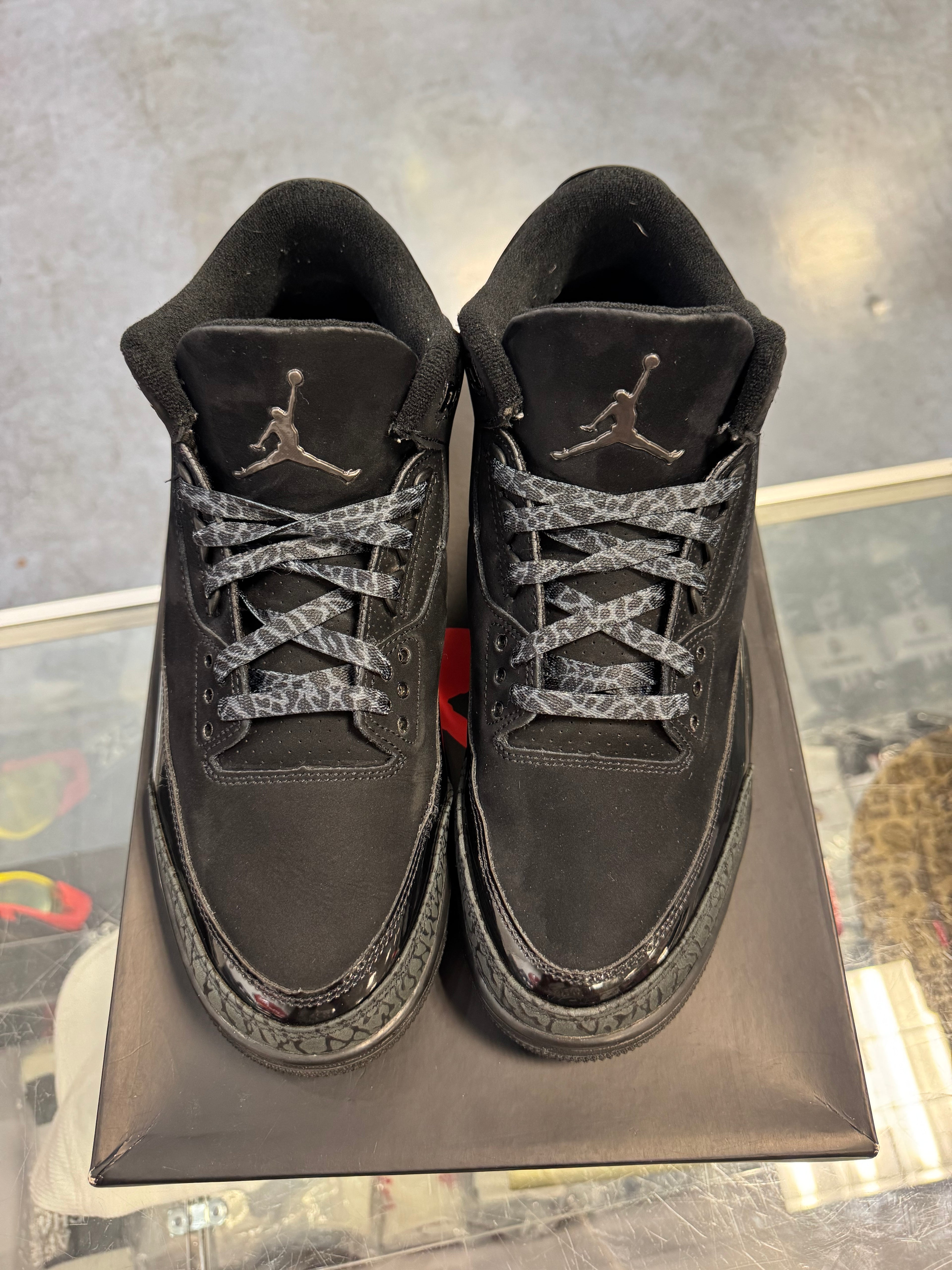 Preowned Jordan 3 Retro Black Cat
