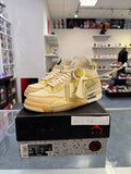 Preowned Jordan 4 Retro Off-White Sail