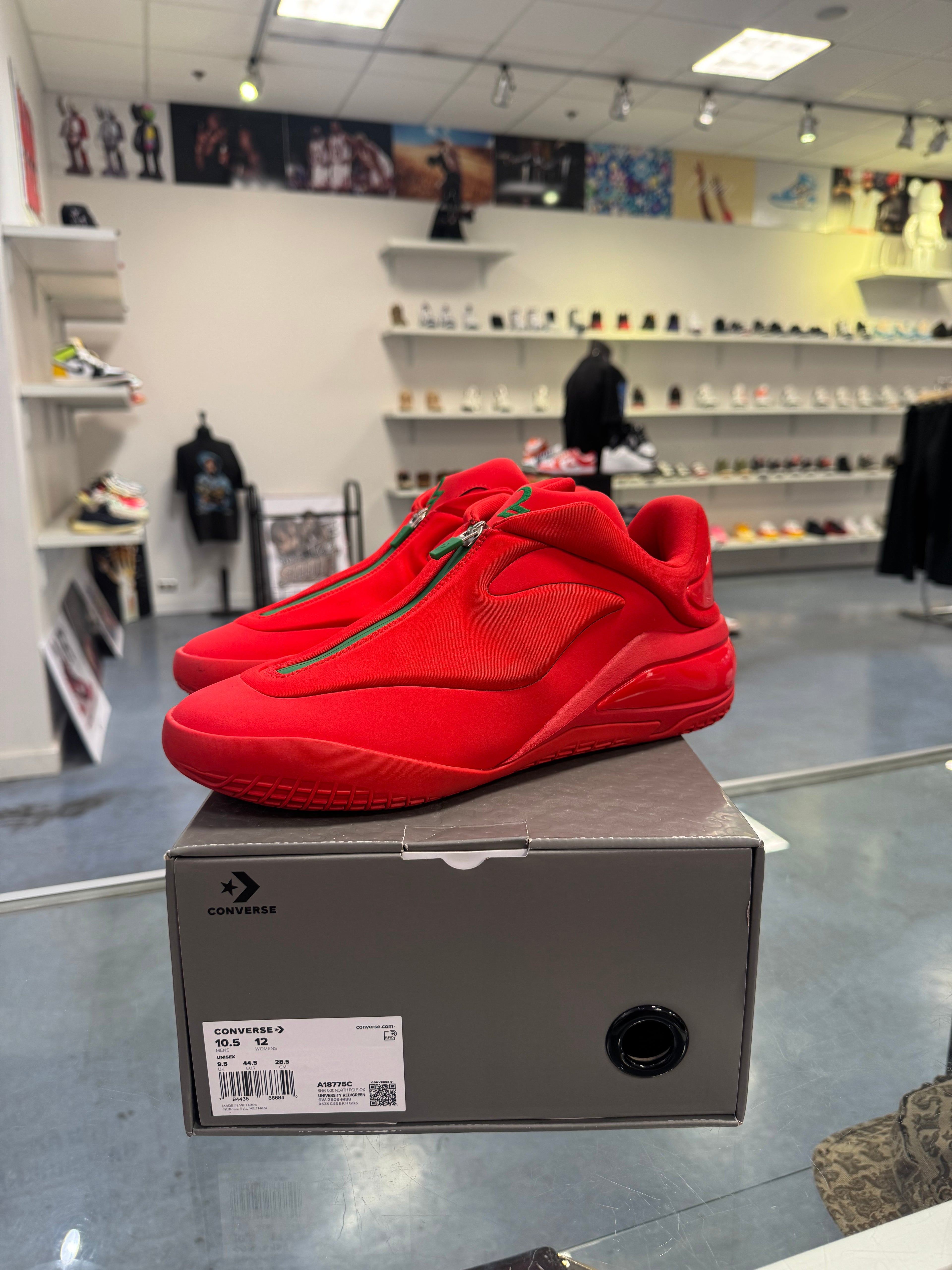 Preowned Converse SHAI 001 Winter Red