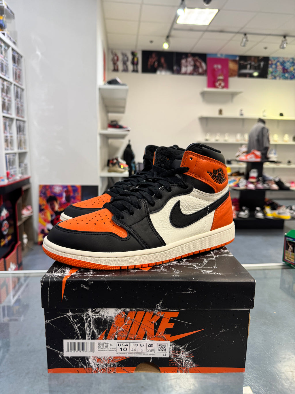 Preowned Jordan 1 High Retro Shattered Backboard 2025 Pair