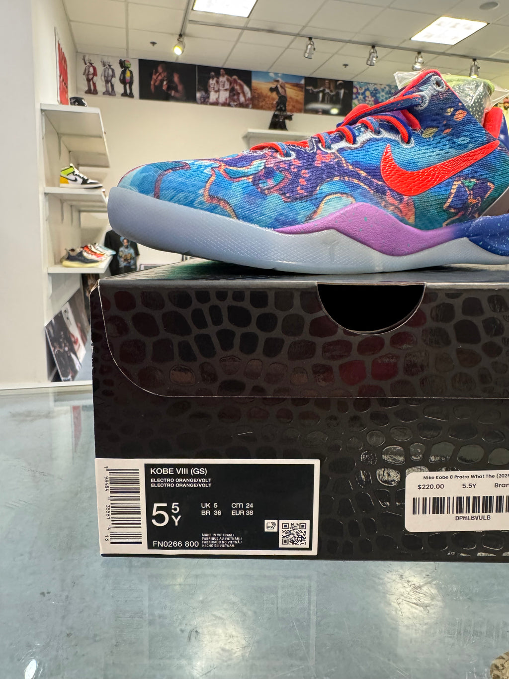 Preowned GS Nike Kobe 8 What The 2025 Pair