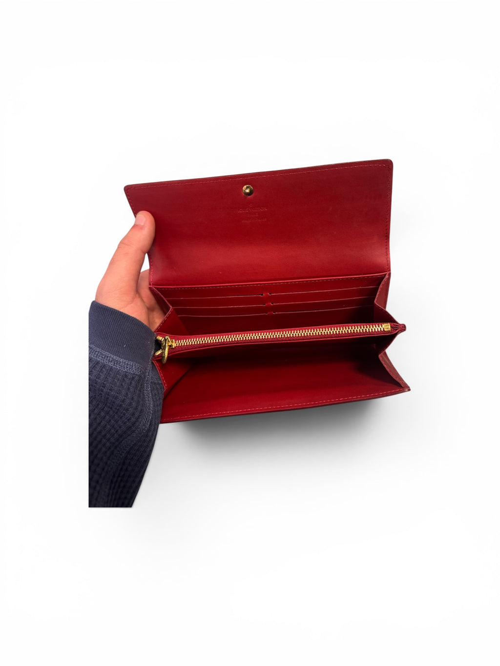 Preowned Louis Vuitton Sarah Patent Leather Wallet