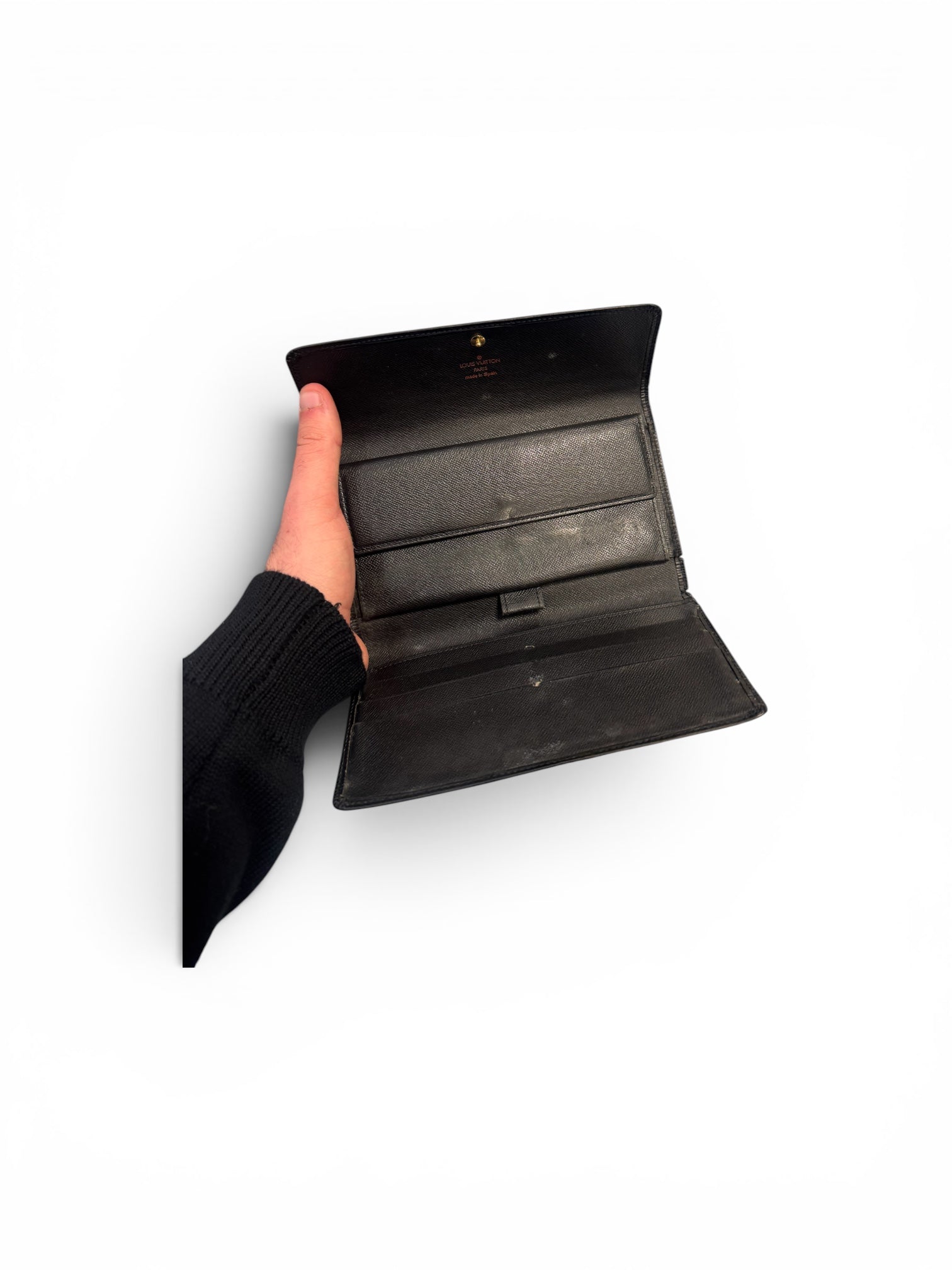 Preowned Louis Vuitton Epi Sarah Leather Wallet