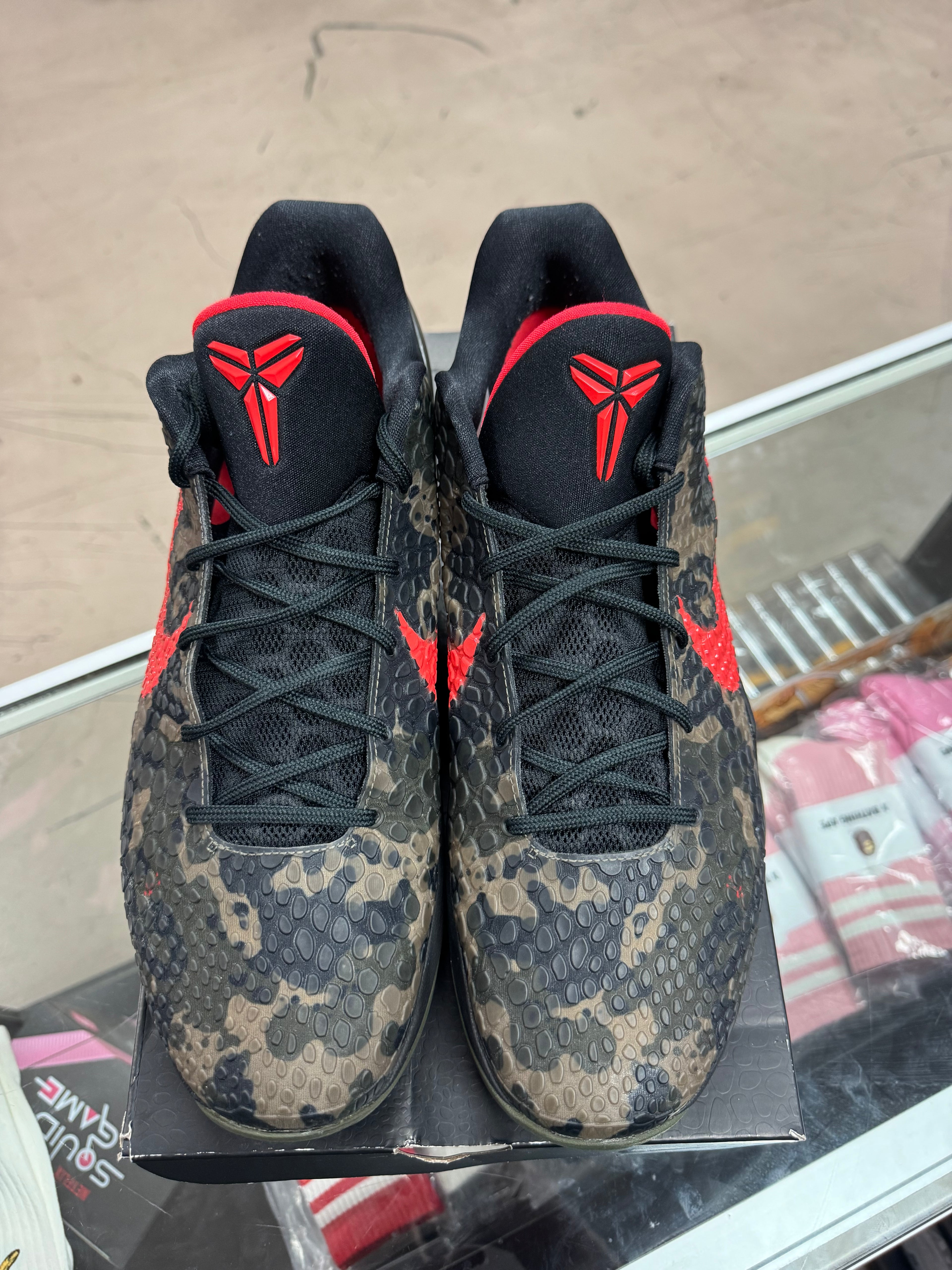 Preowned Nike Kobe 6 Italian Camo 2024 Pair
