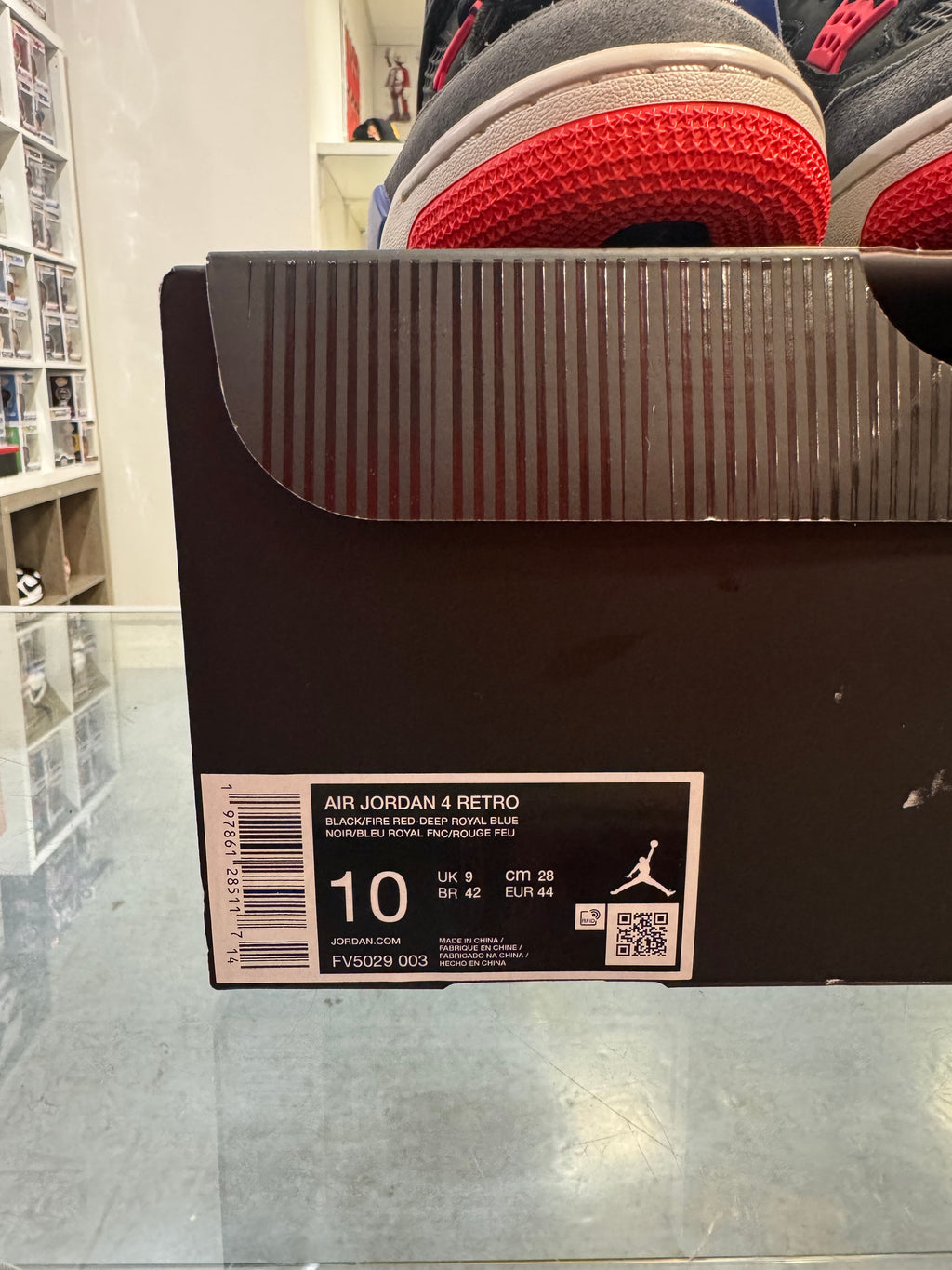 Preowned Jordan 4 Retro Rare Air