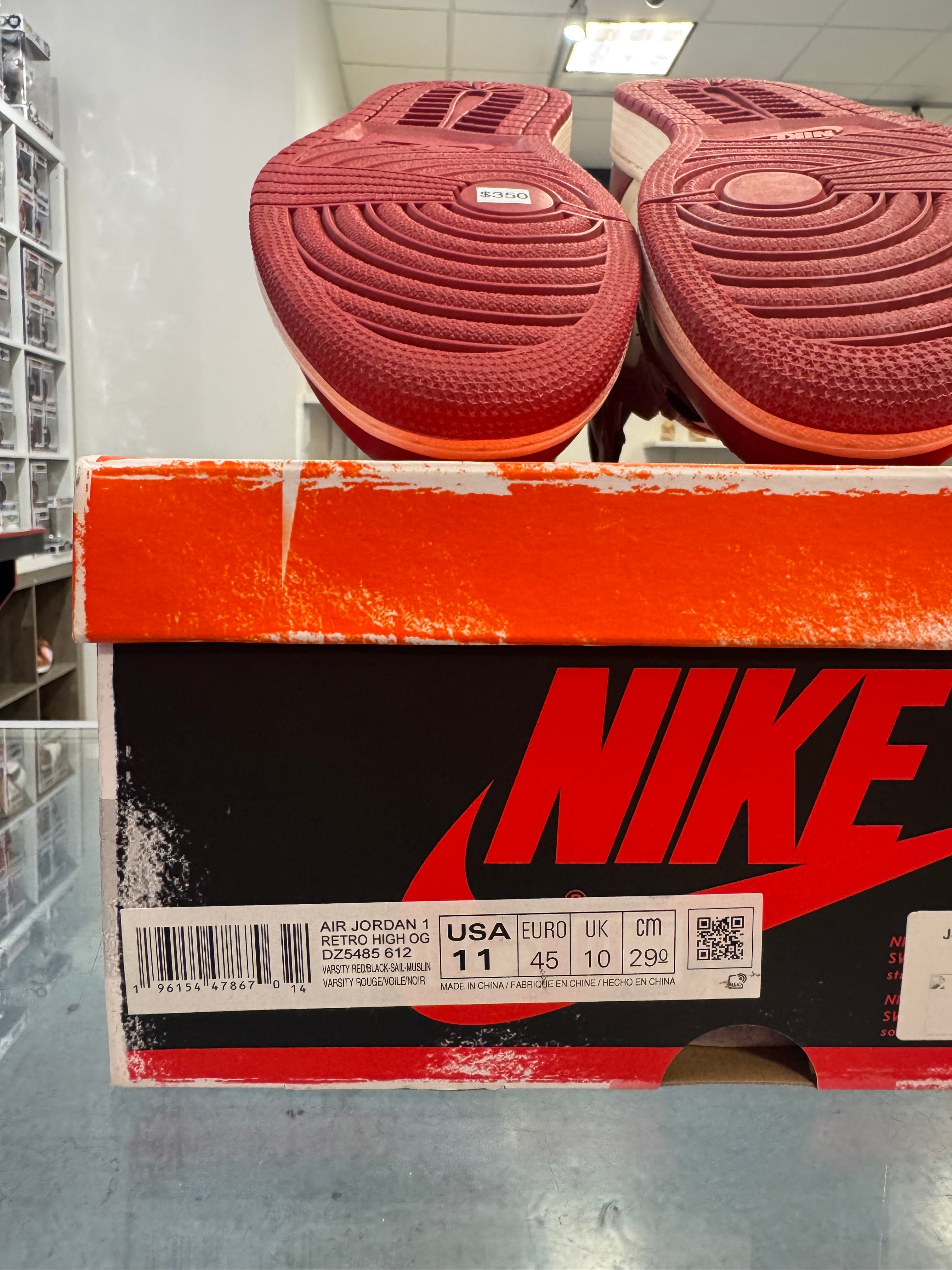 Preowned Jordan 1 Retro High Chicago Lost & Found