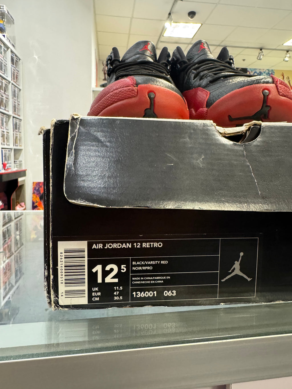 Preowned Jordan 12 Retro Flu Game 2003 Pair