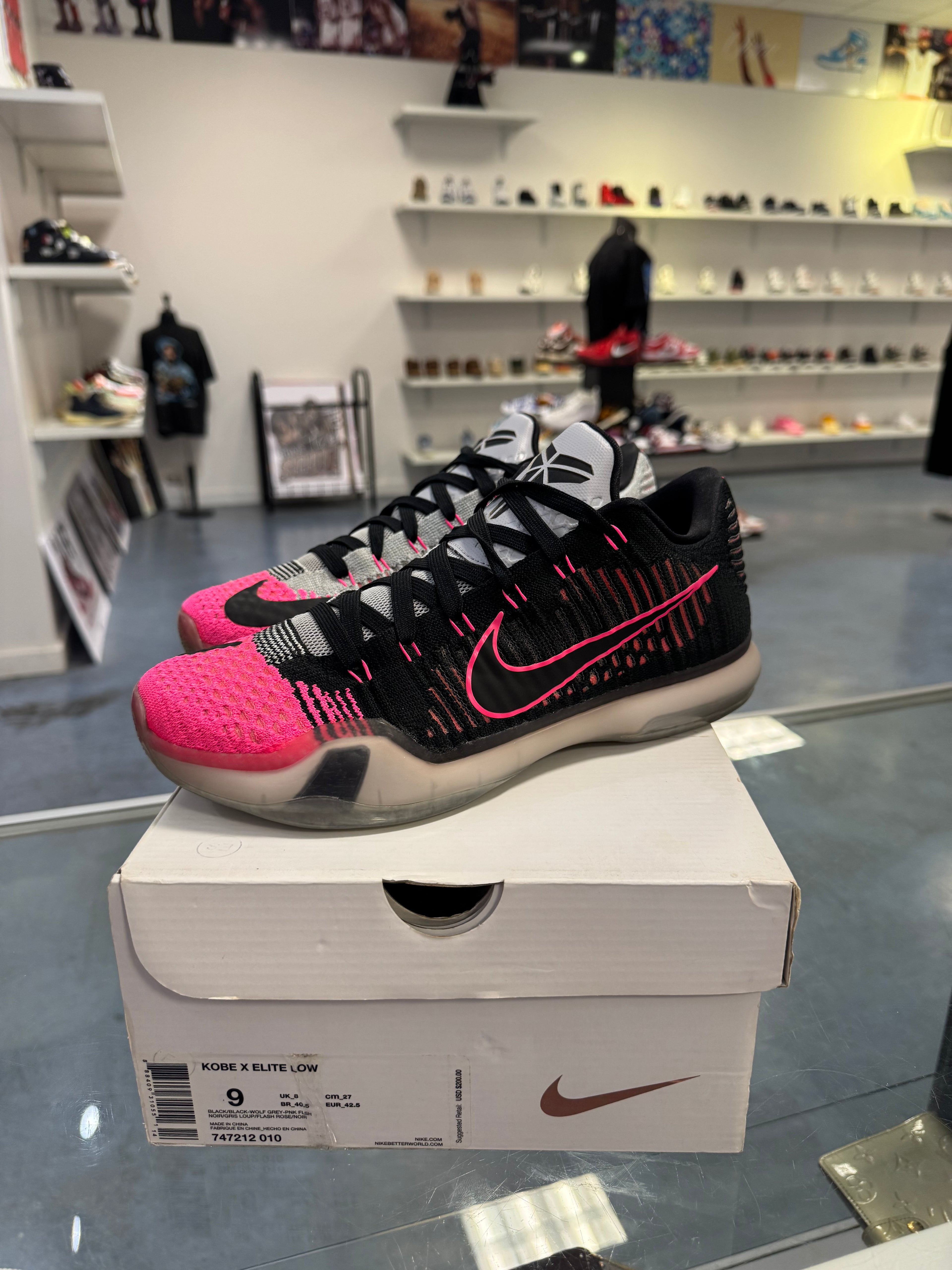Preowned Kobe 10 Elite Mambacurial