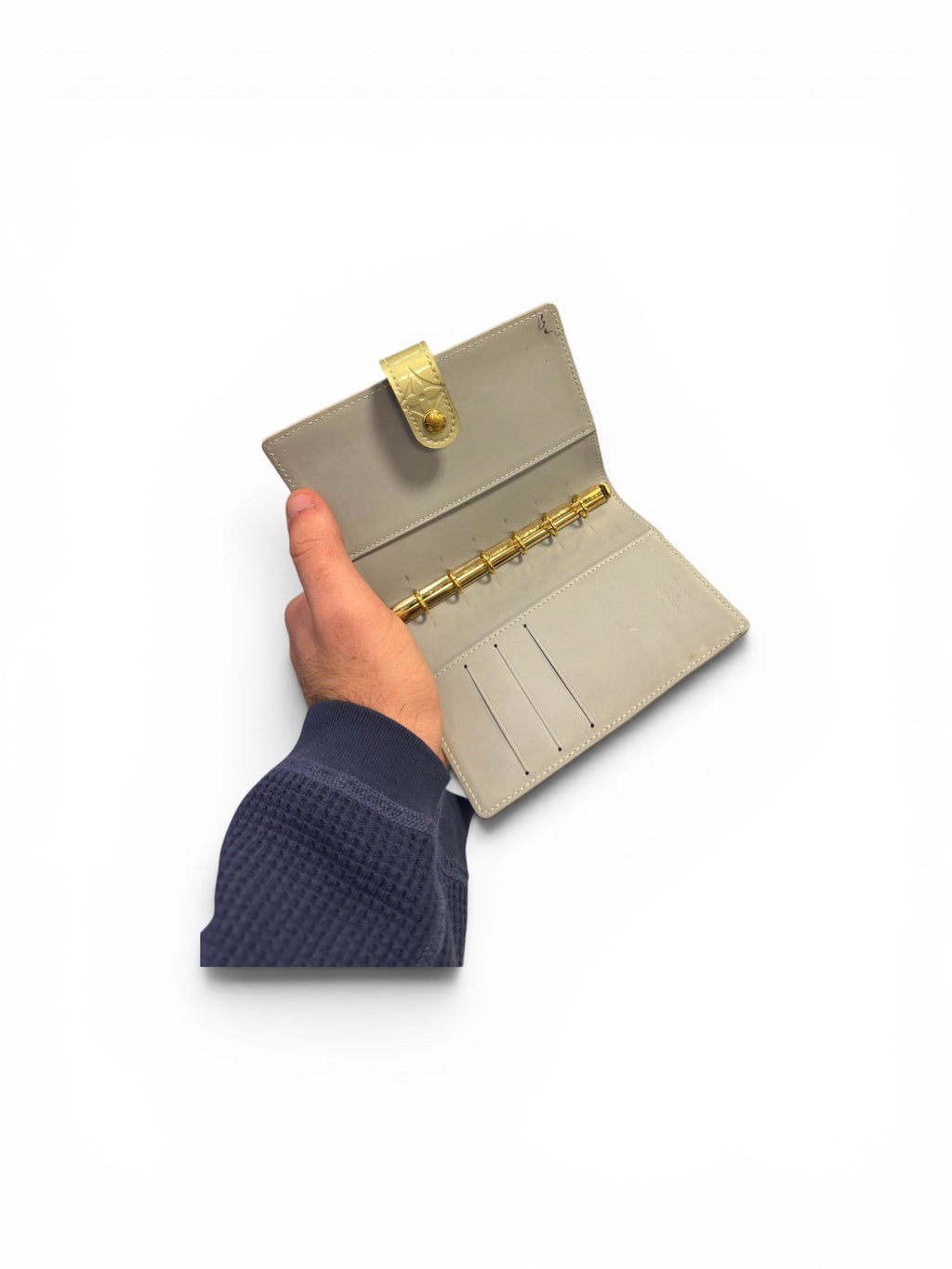 Preowned Louis Vuitton Patent Leather Agenda Wallet