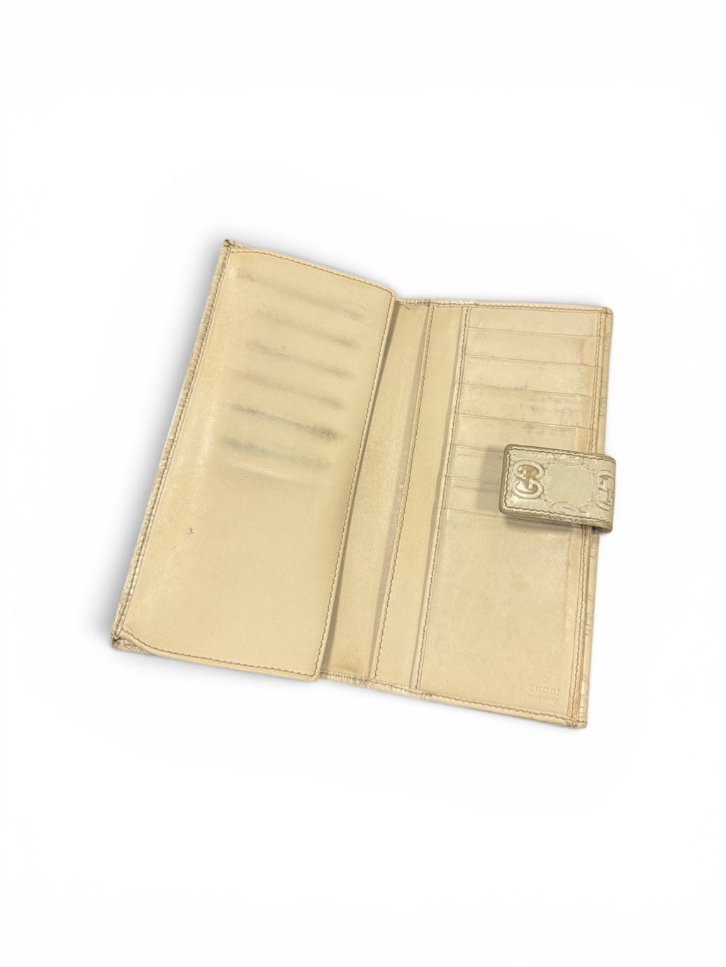 Preowned Vintage Gucci Continental Wallet