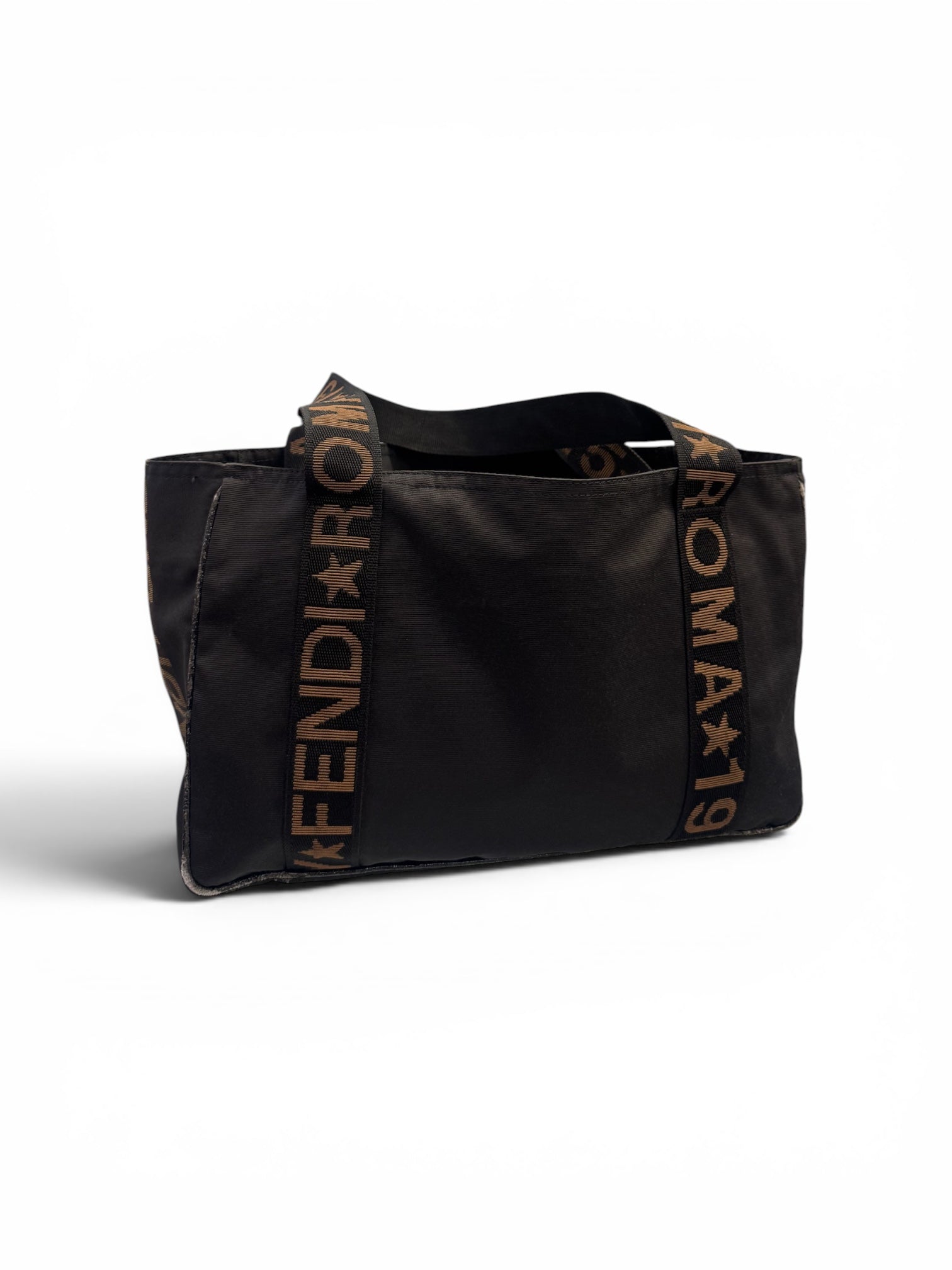 Preowned Fendi Canvas Tote Bag