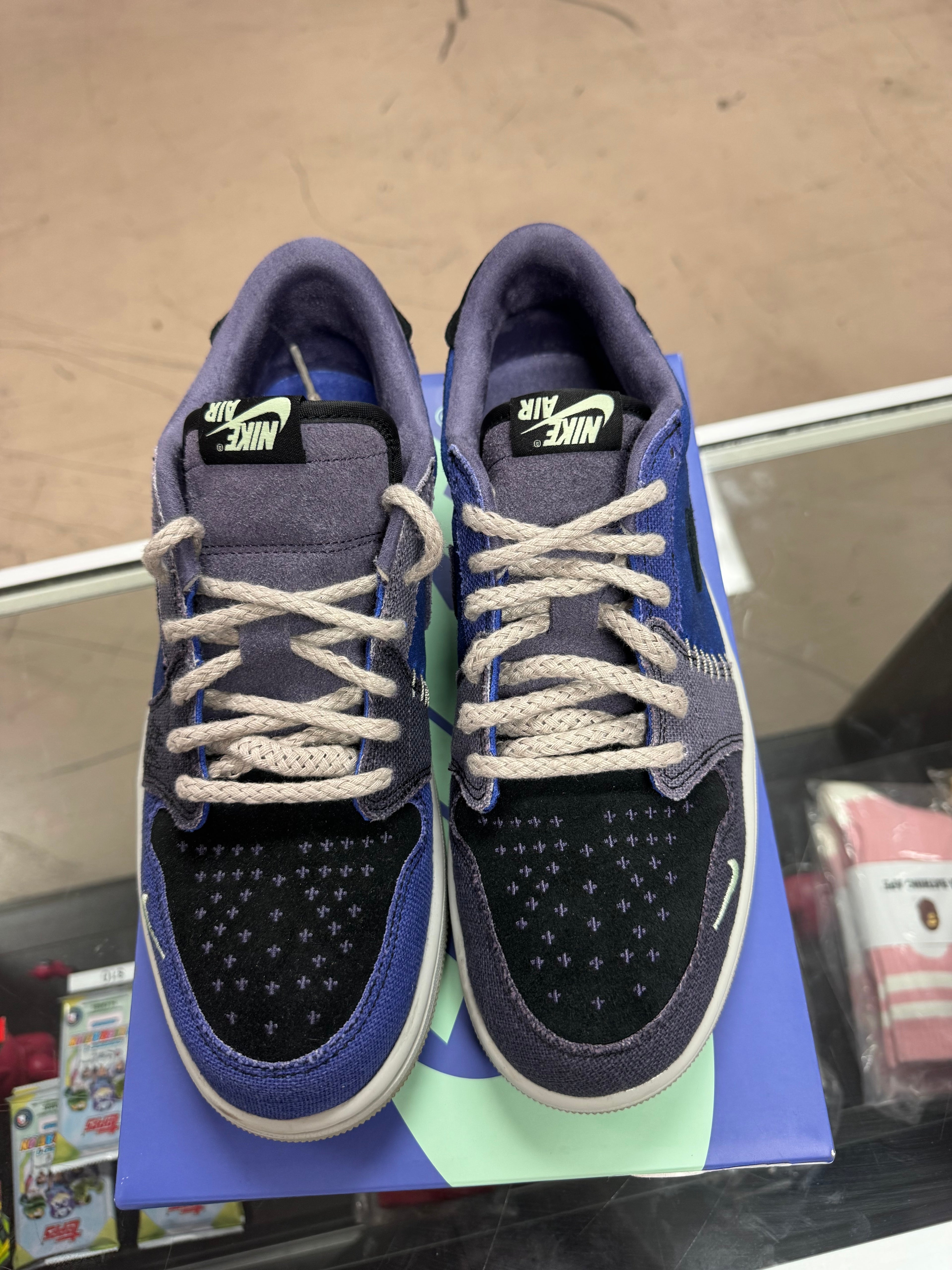 Preowned Jordan 1 Low Zion Williamson Voodoo Alternate