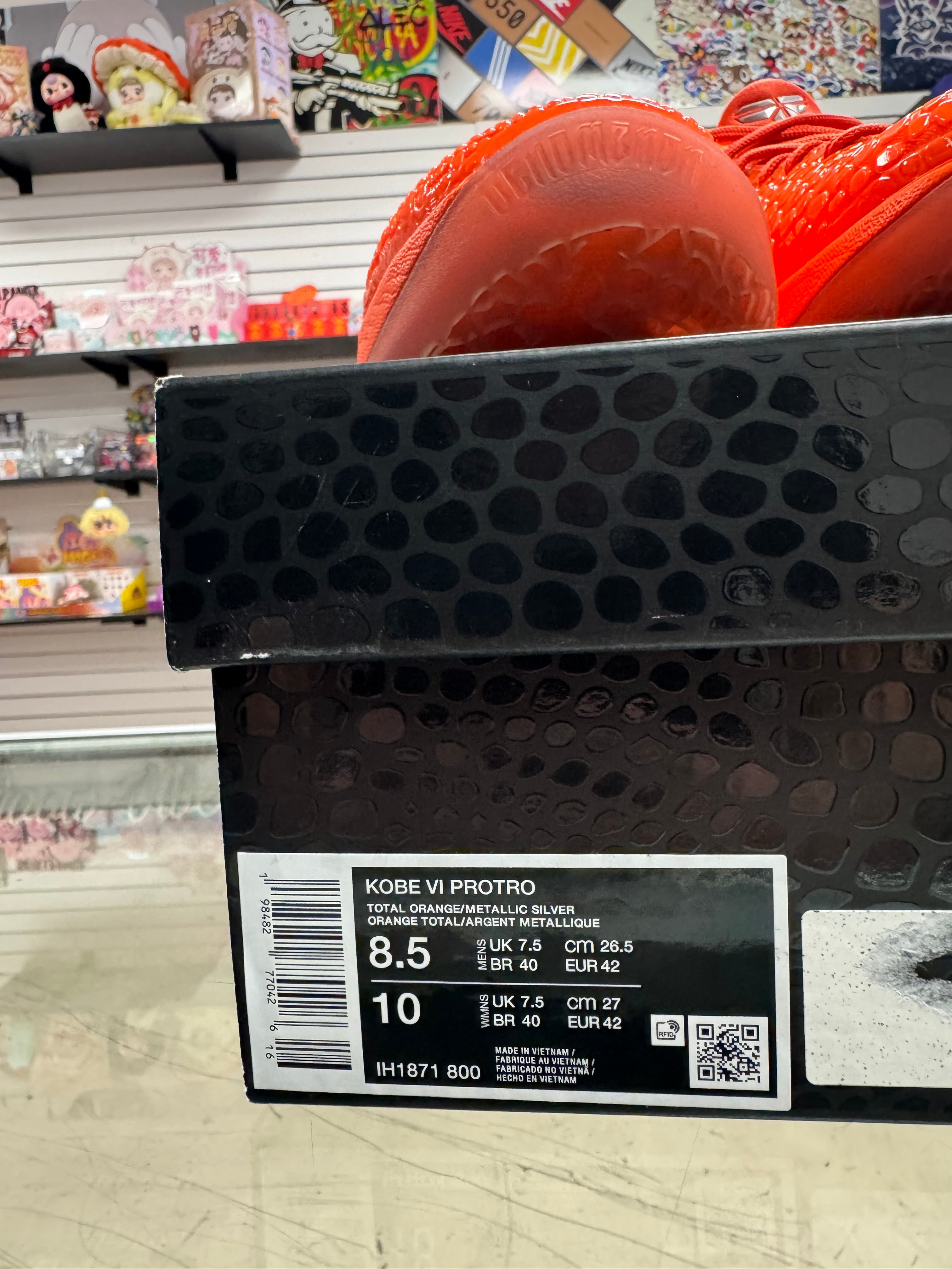 Preowned Nike Kobe 6 Protro Total Orange