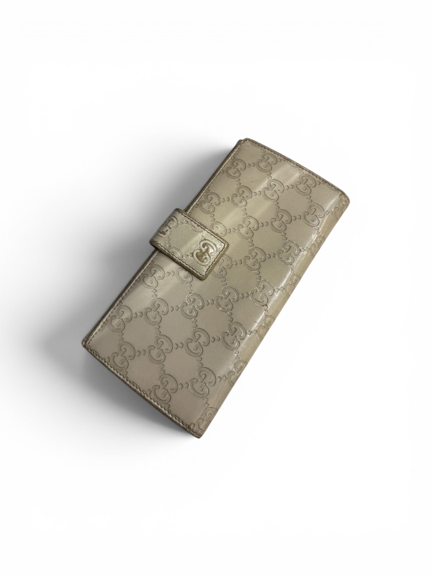 Preowned Vintage Gucci Continental Wallet