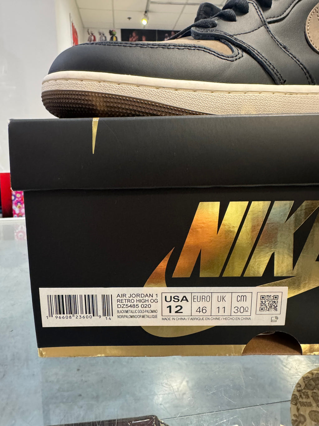 Preowned Jordan 1 Retro High Palomino