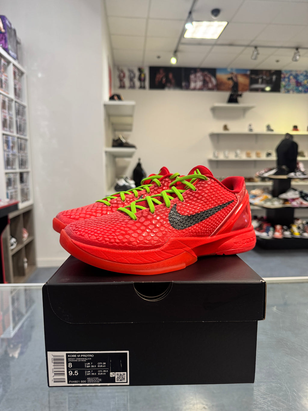 Preowned Kobe 6 Protro Reverse Grinch