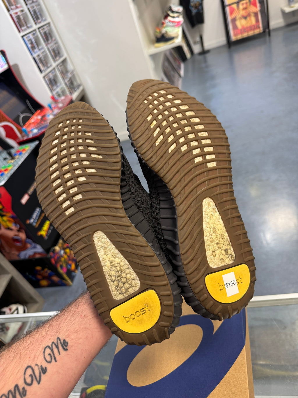 Preowned Adidas Yeezy 350 Cinder