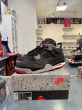 Preowned Jordan 4 Retro Bred Reimagined