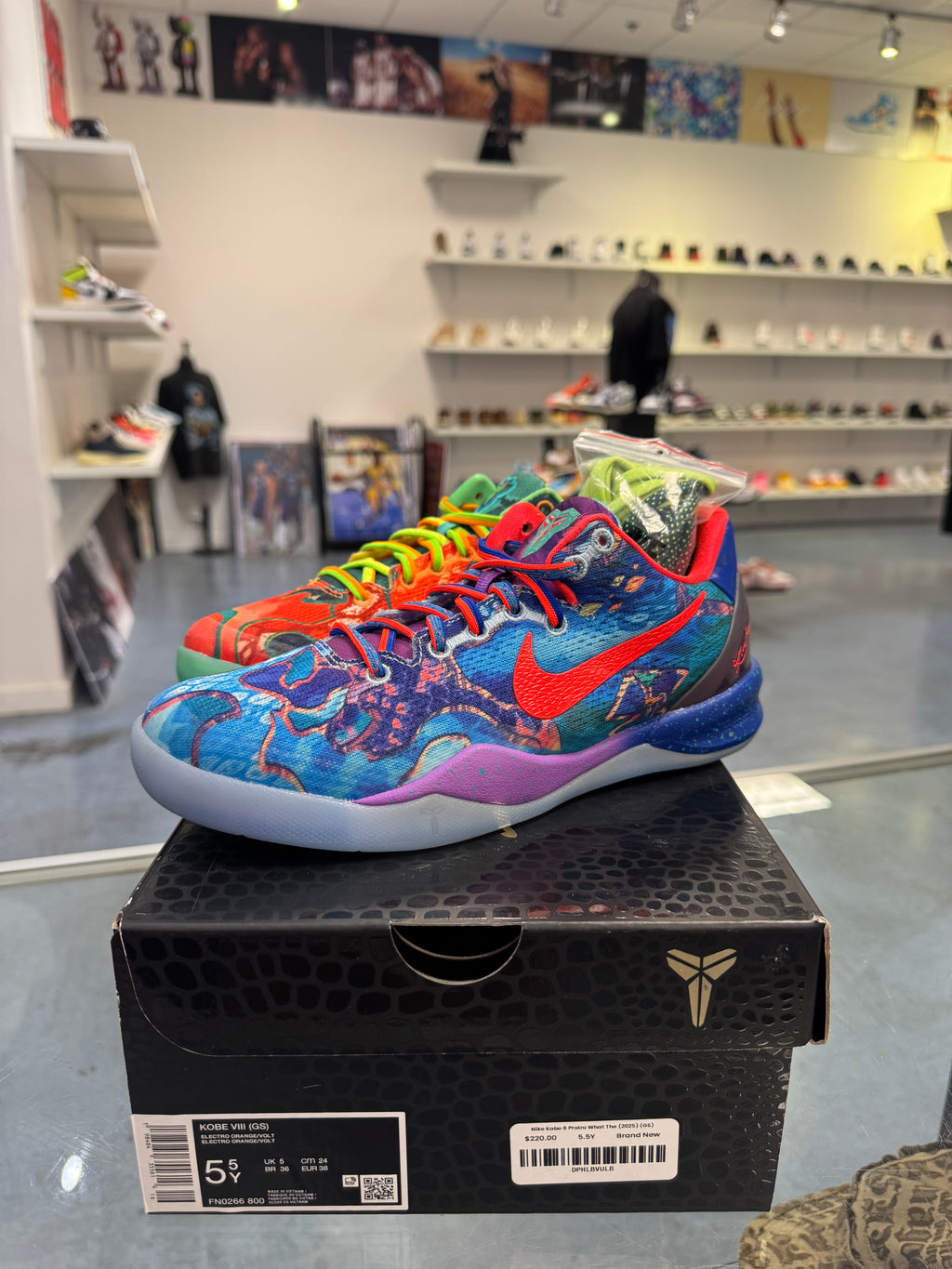 Preowned GS Nike Kobe 8 What The 2025 Pair