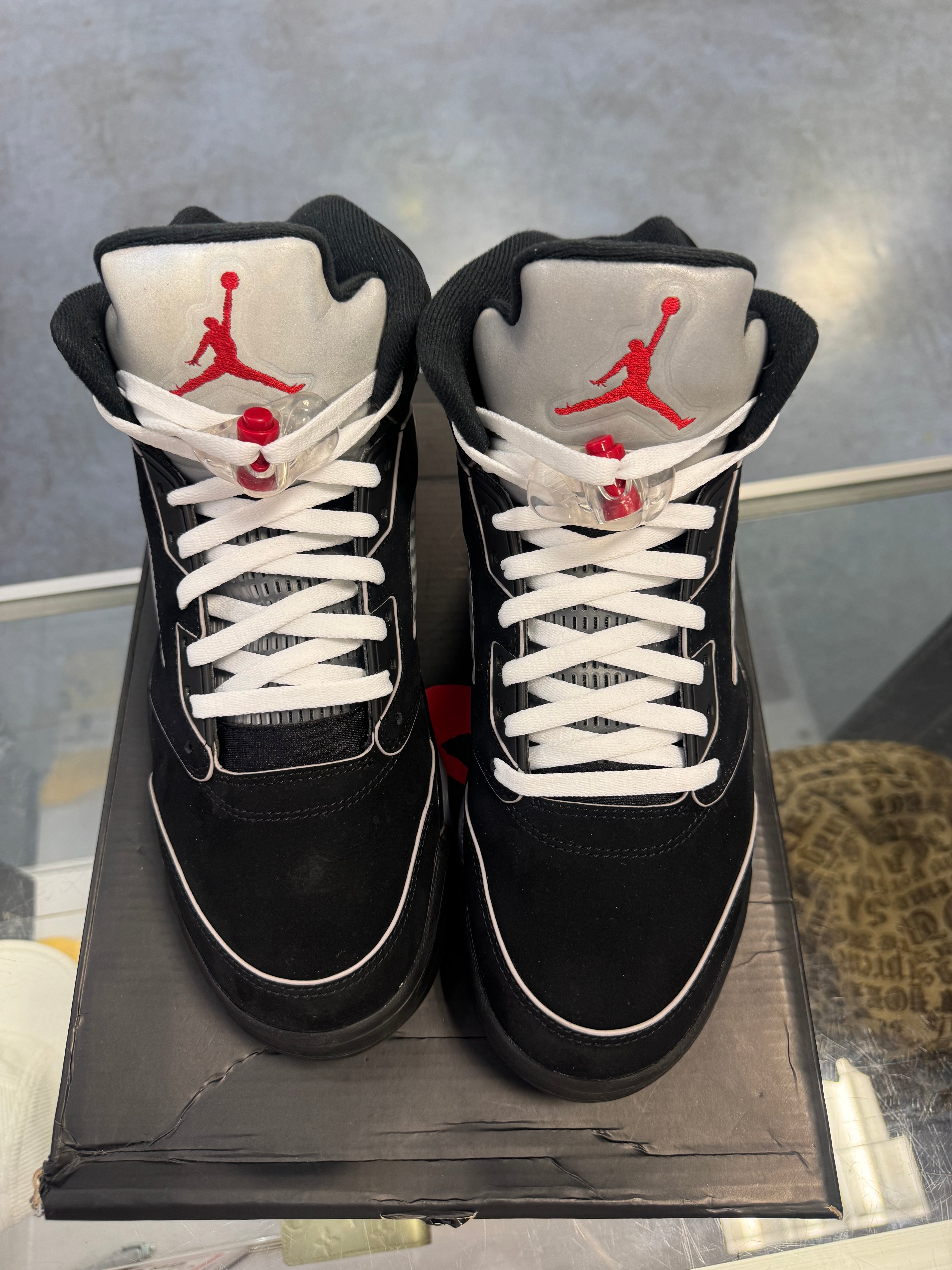 Preowned Jordan 5 Retro Black Metallic Reimagined