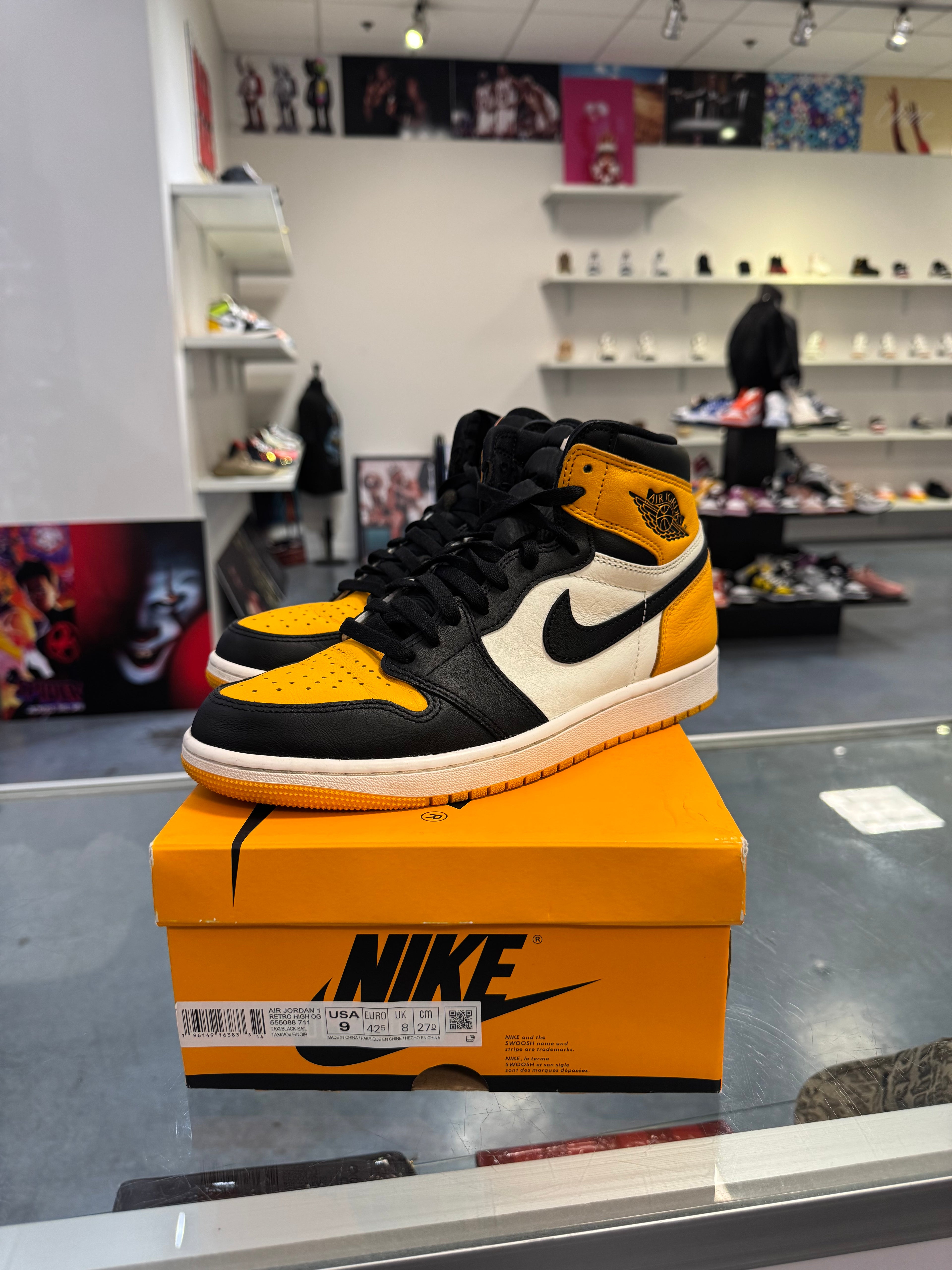 Preowned Jordan 1 Retro High Taxi