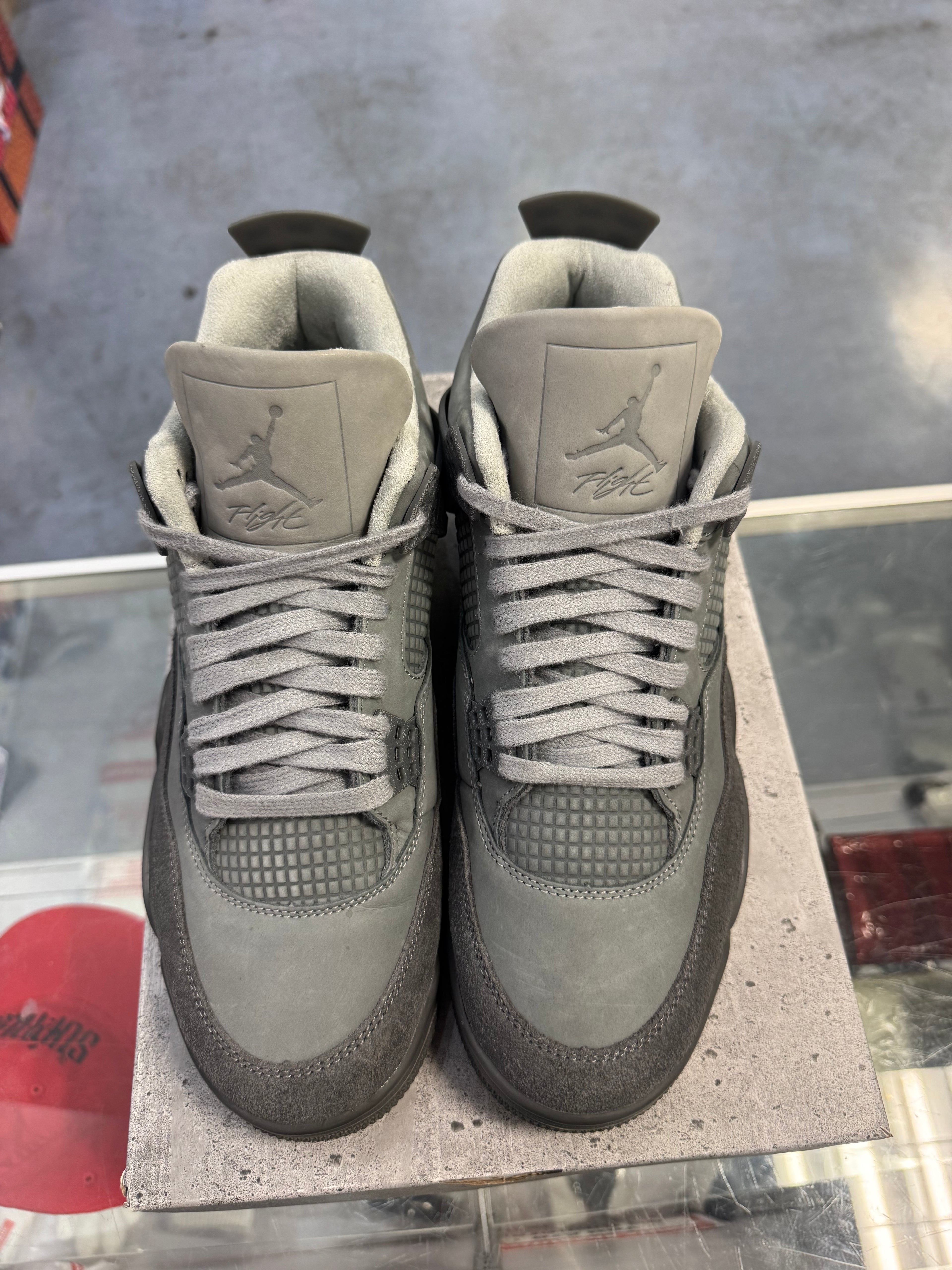 Preowned Jordan 4 Retro SE Paris Olympics Wet Cement
