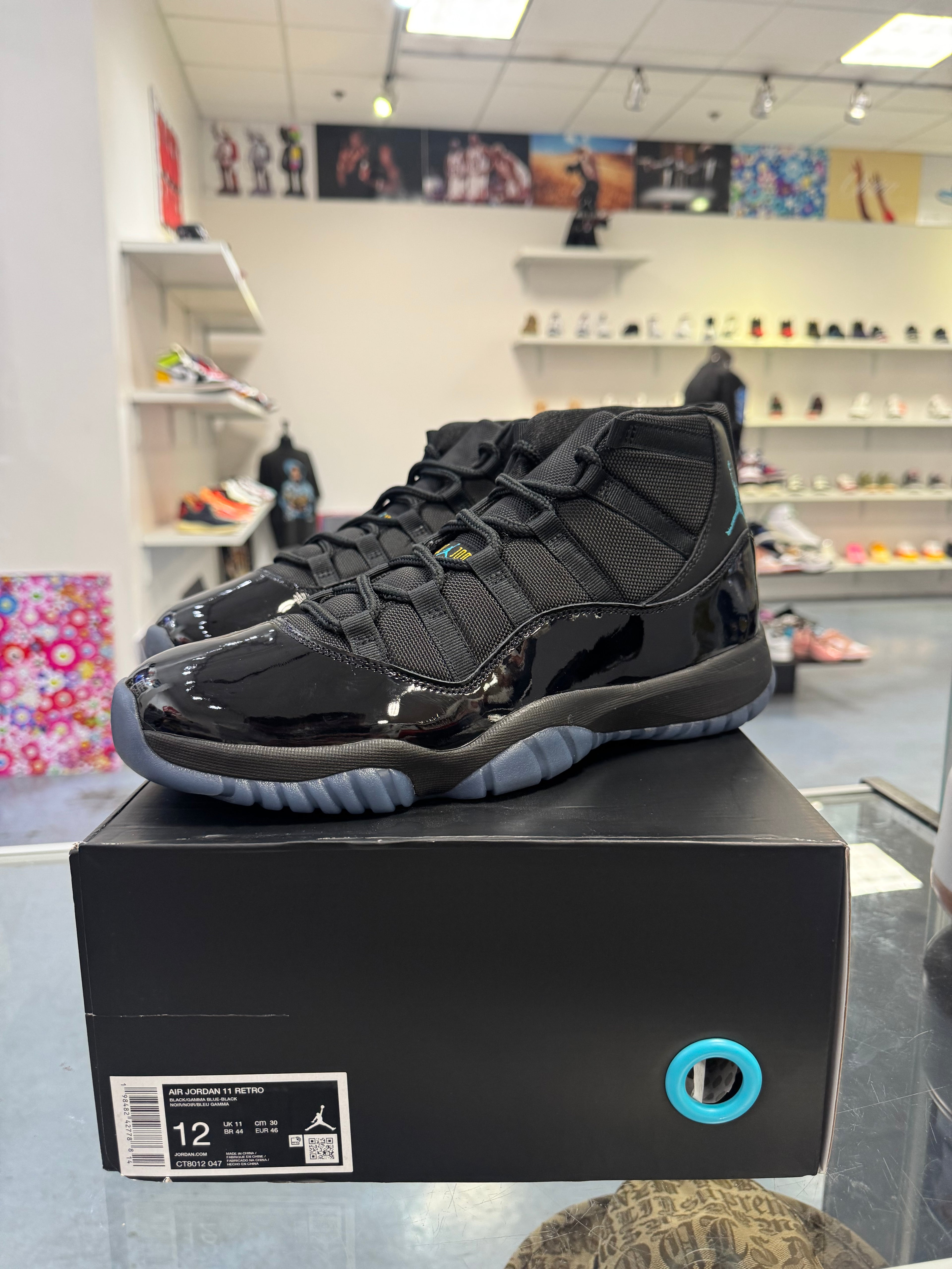 Preowned Jordan 11 Retro High Gamma 2025 Pair