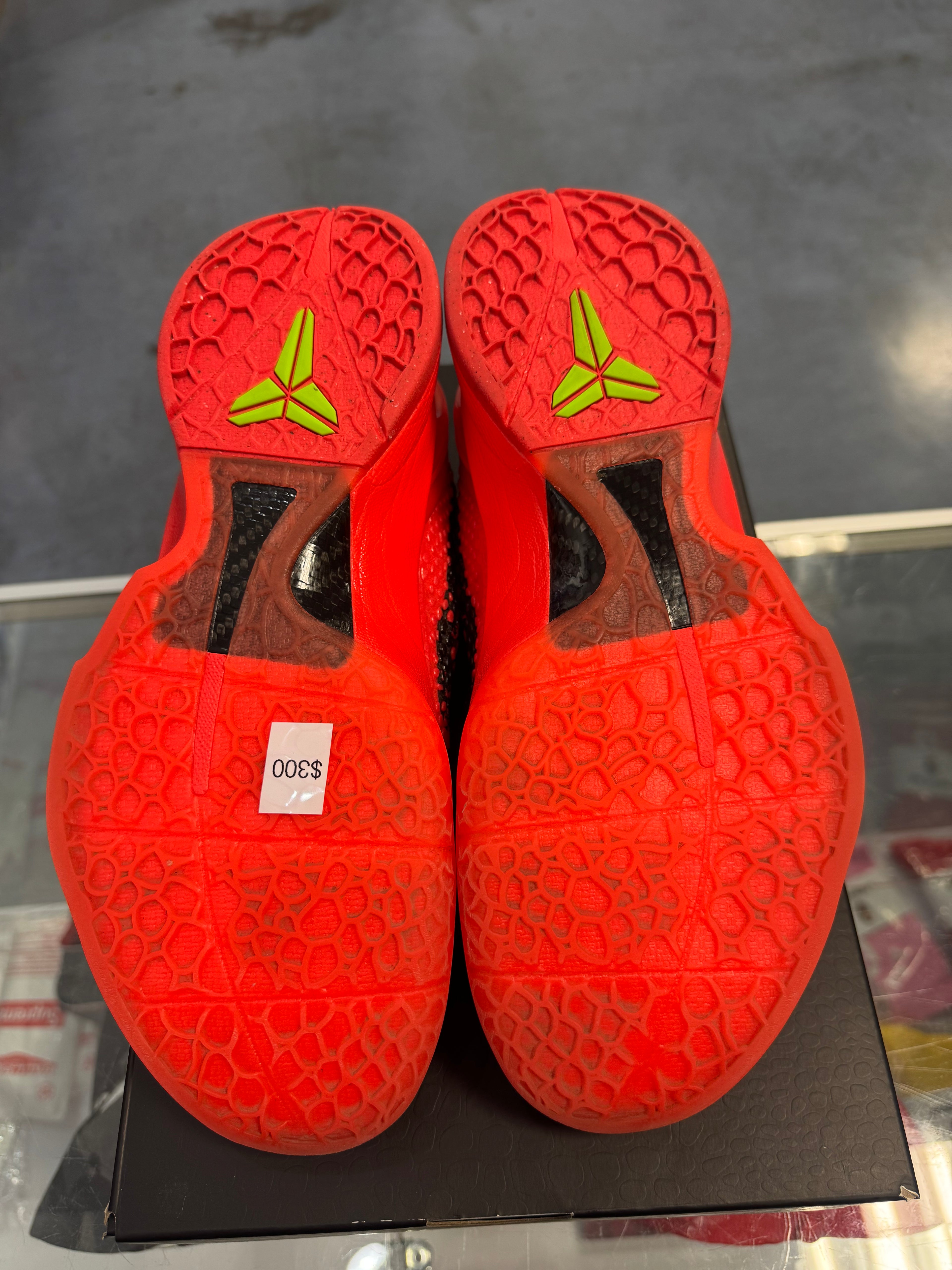 Preowned Kobe 6 Protro Reverse Grinch