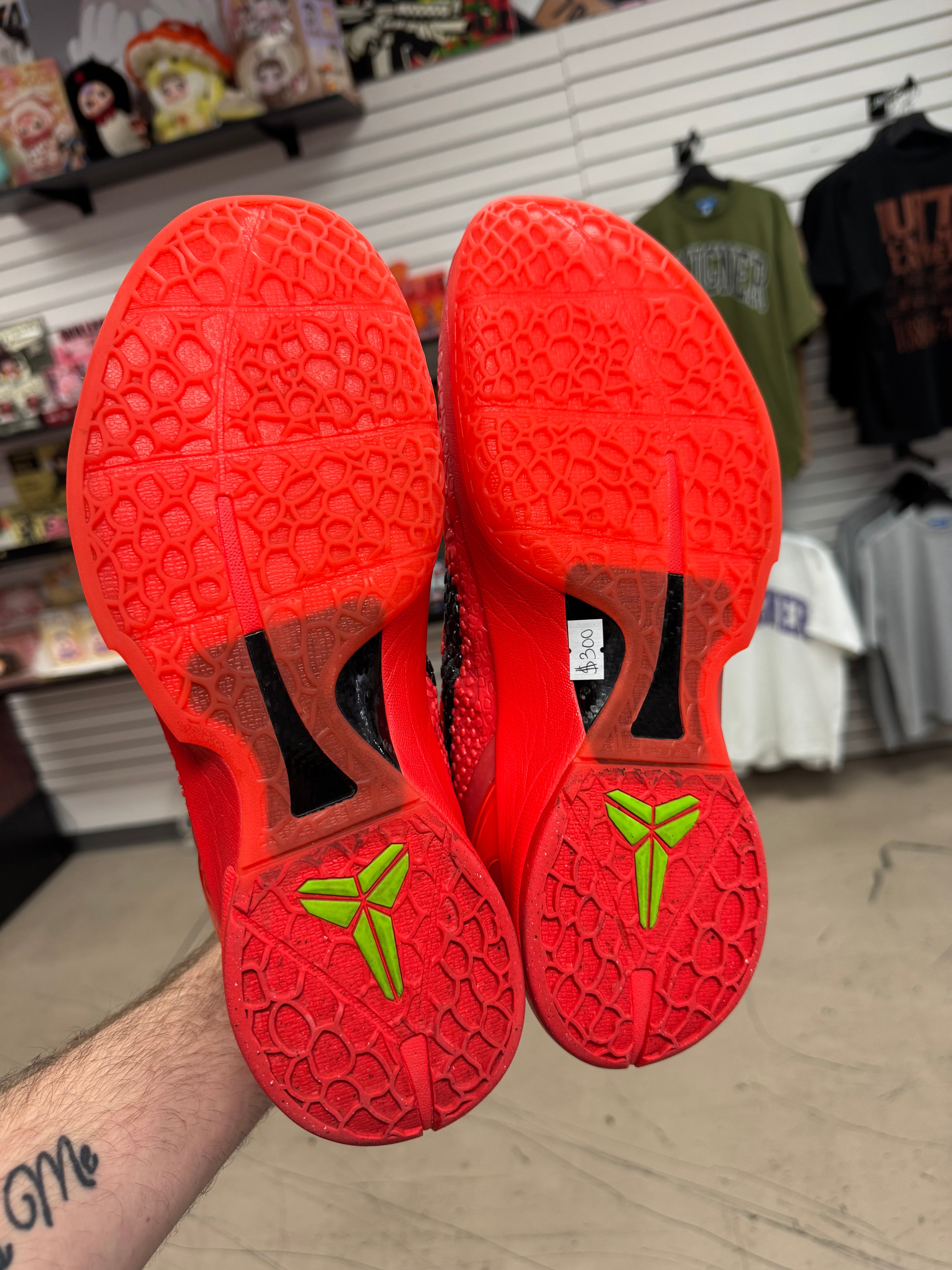 Preowned Nike Kobe 6 Reverse Grinch