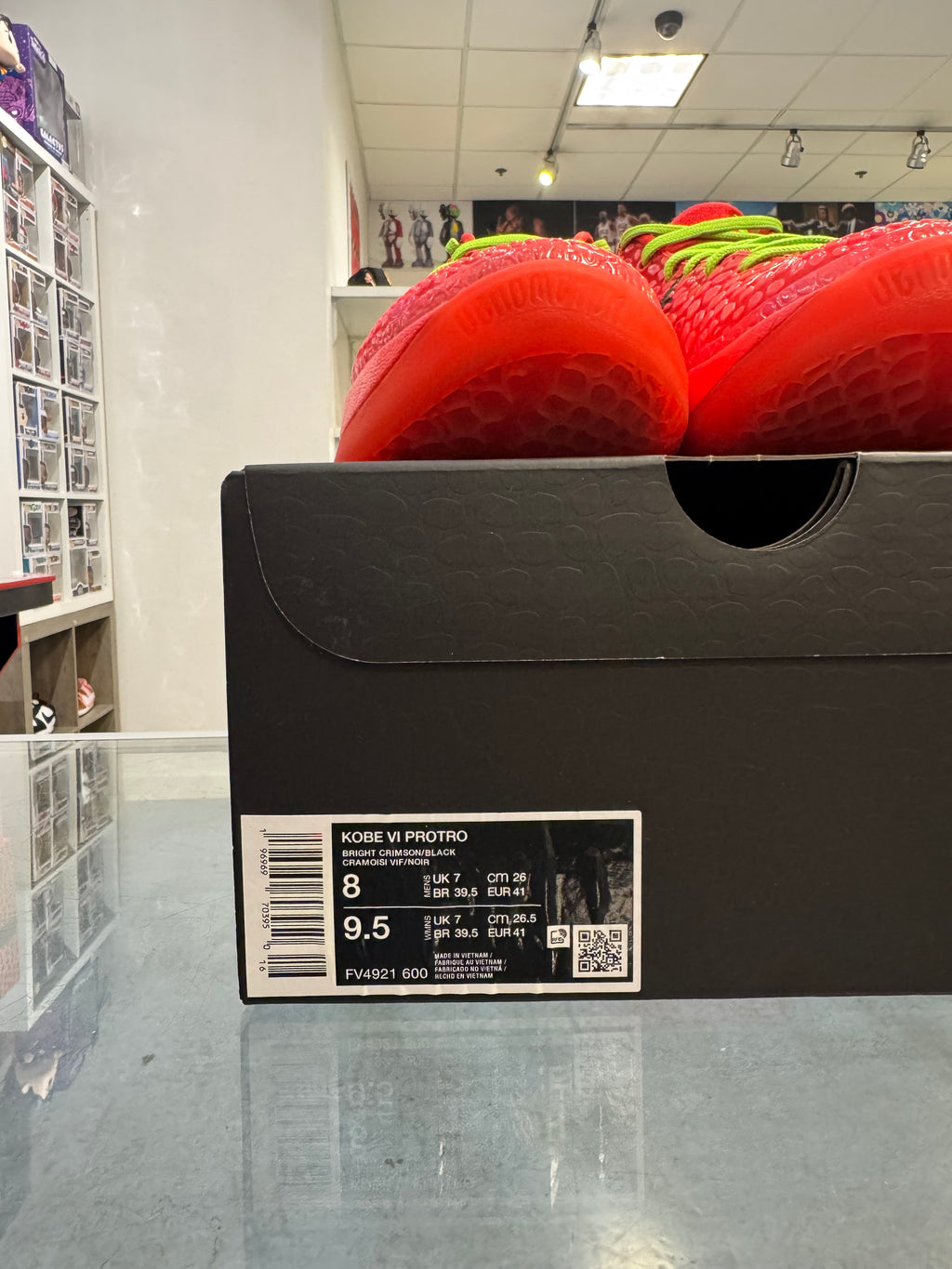 Preowned Kobe 6 Protro Reverse Grinch