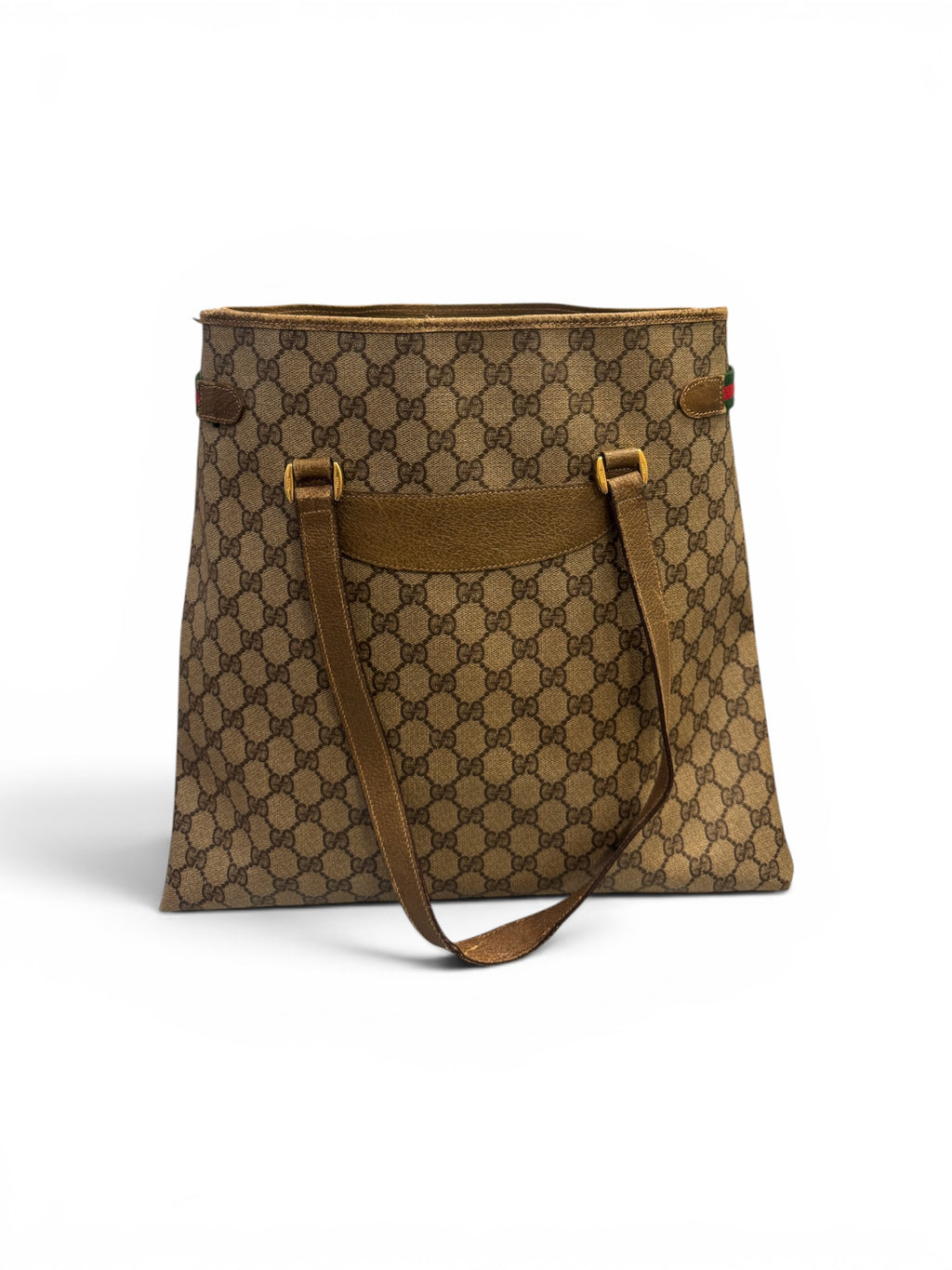 Preowned Gucci Monogram Tote Bag
