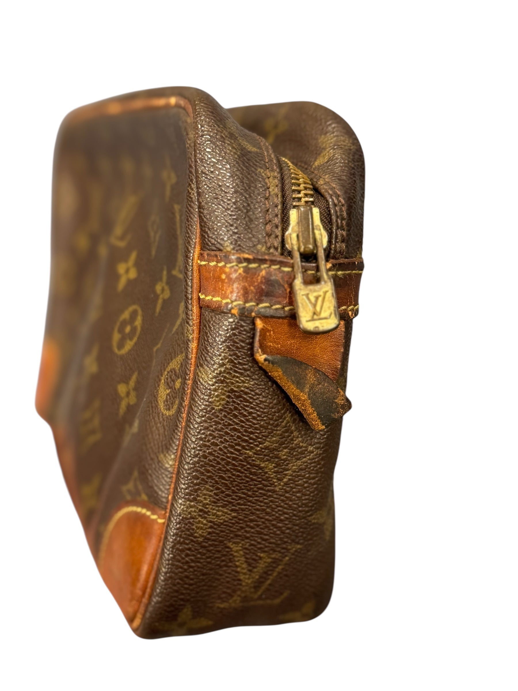 Preowned Vintage LV Monogram Canvas Clutch