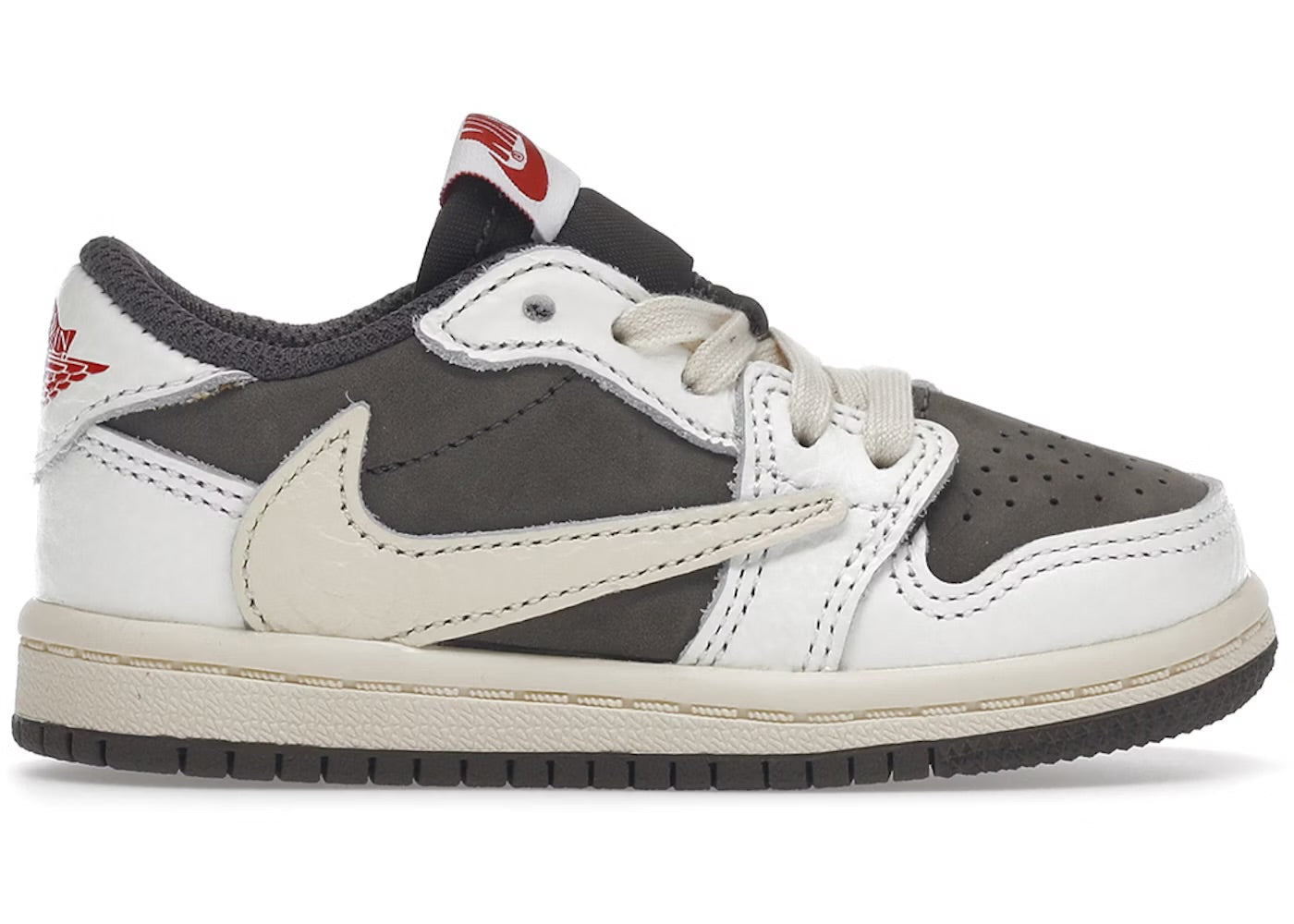 Toddler Jordan 1 Low Travis Scott Reverse Mocha