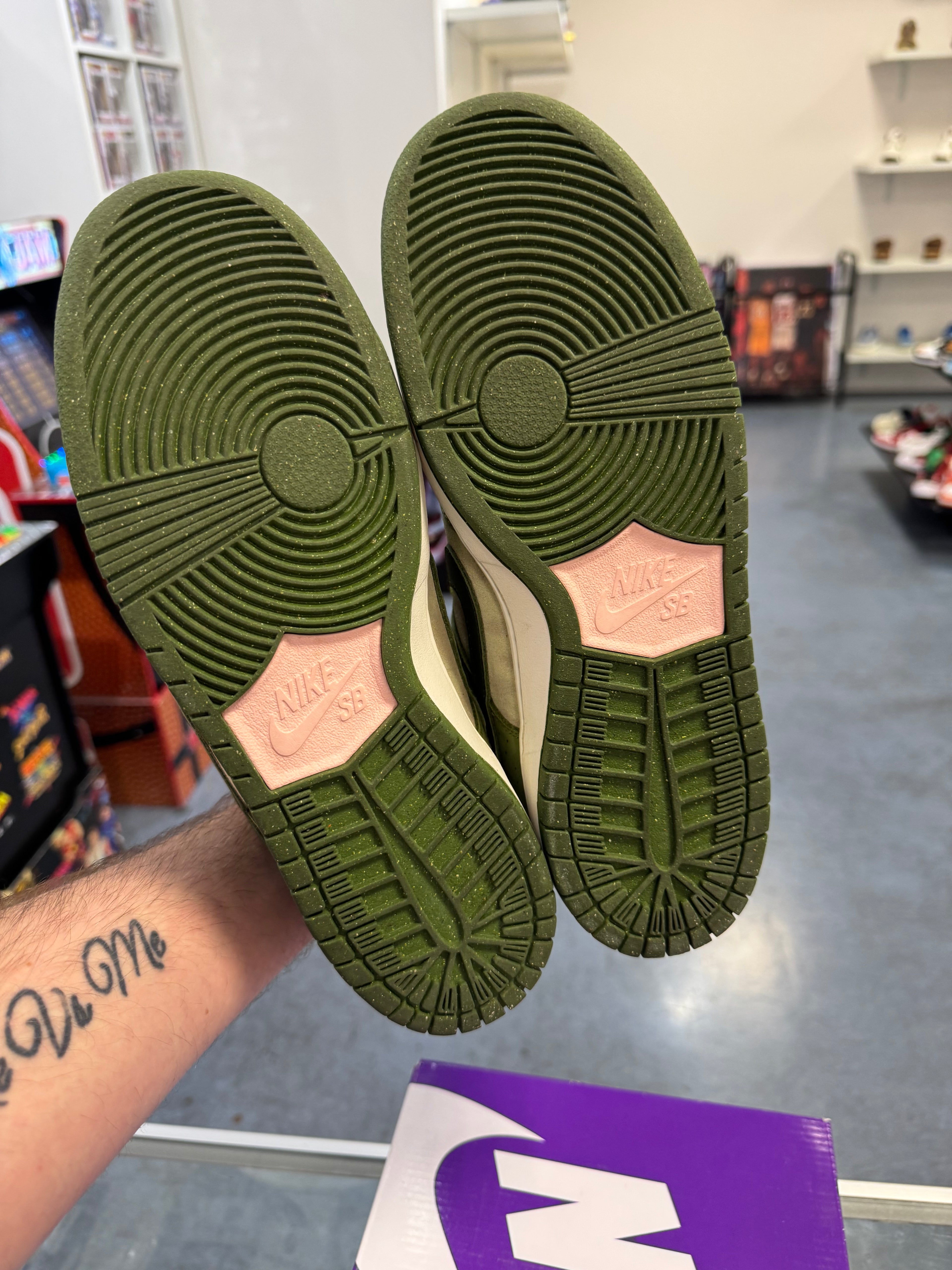 Preowned Nike SB Low Yuto Horigome Matcha