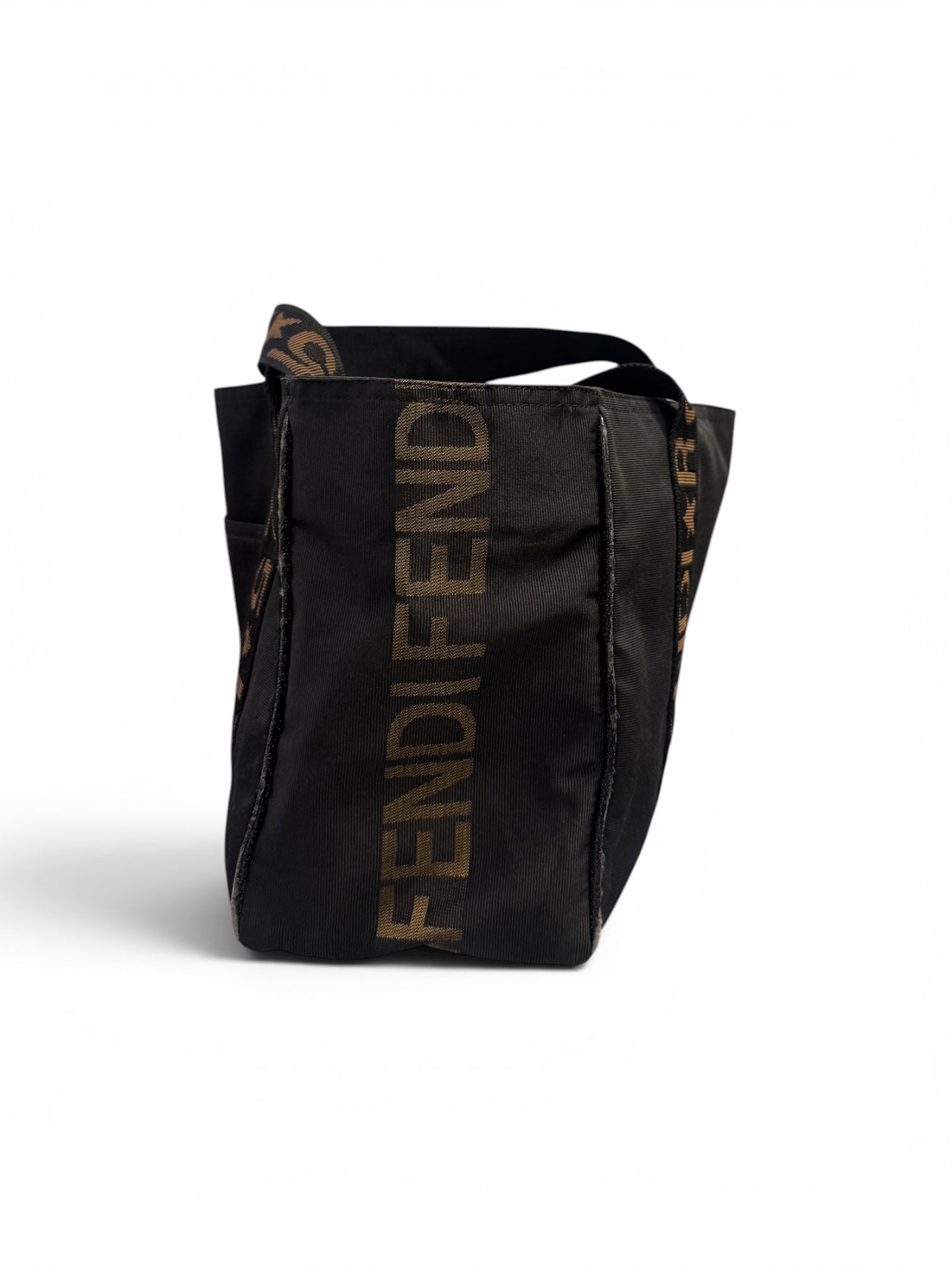 Preowned Fendi Canvas Tote Bag