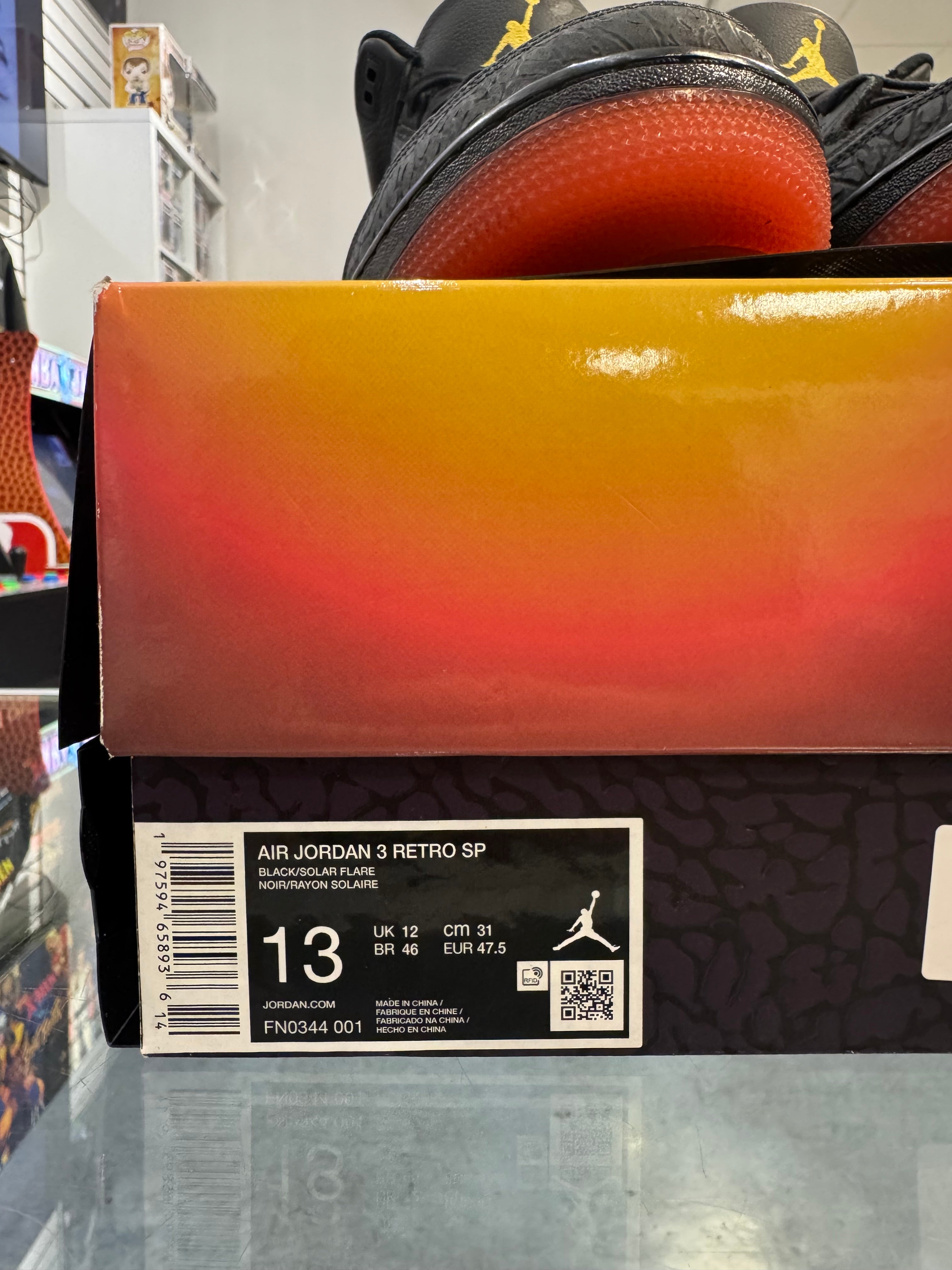Preowned Jordan 3 Retro J Balvin Rio
