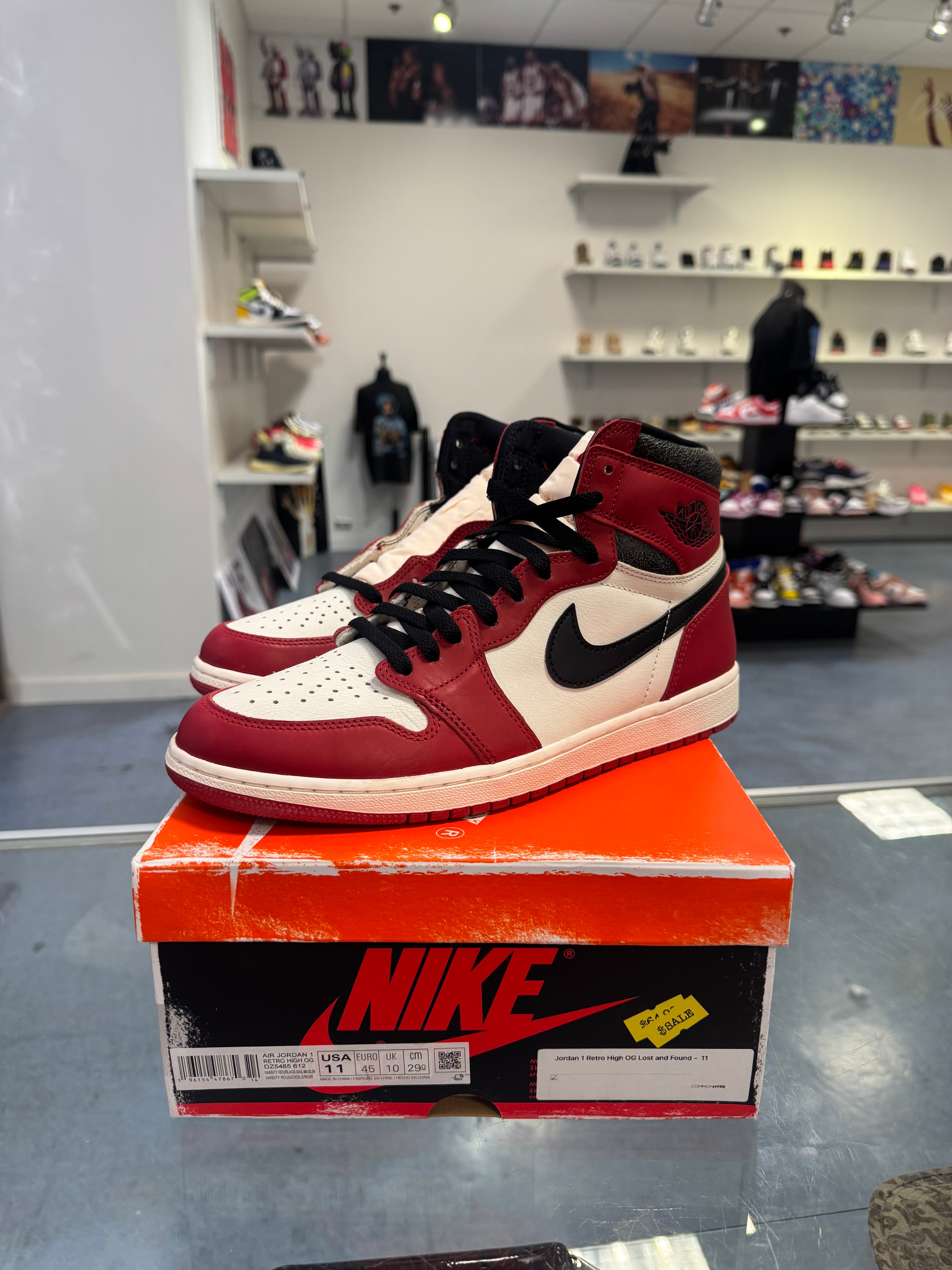 Preowned Jordan 1 Retro High Chicago Lost & Found