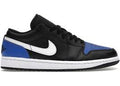Jordan 1 Low Men’s Black Royal Toe