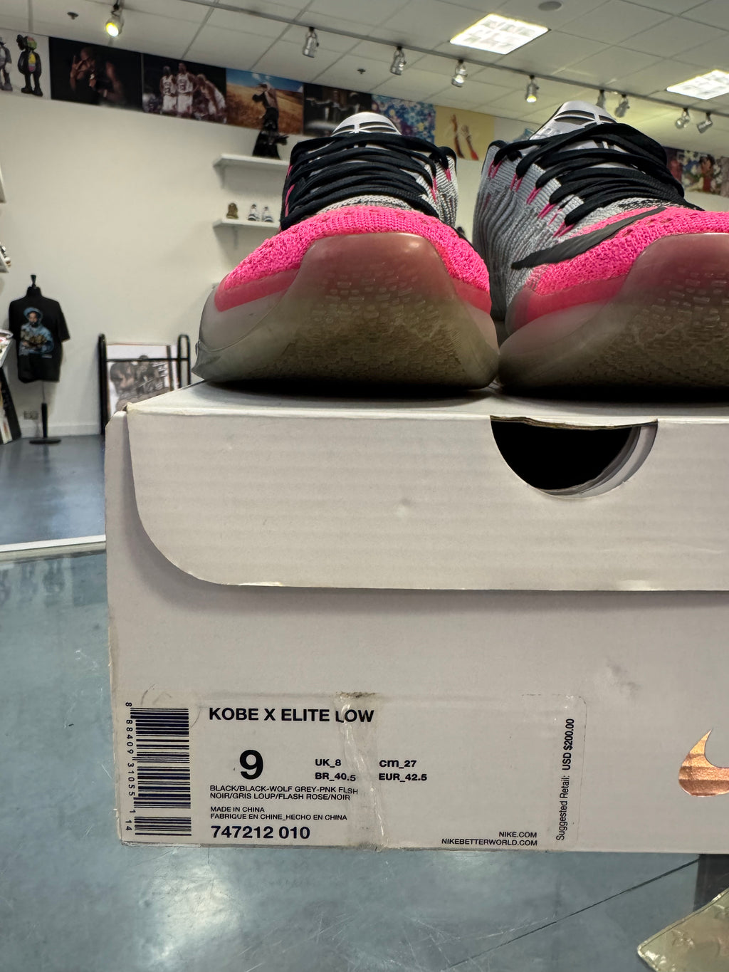 Preowned Kobe 10 Elite Mambacurial
