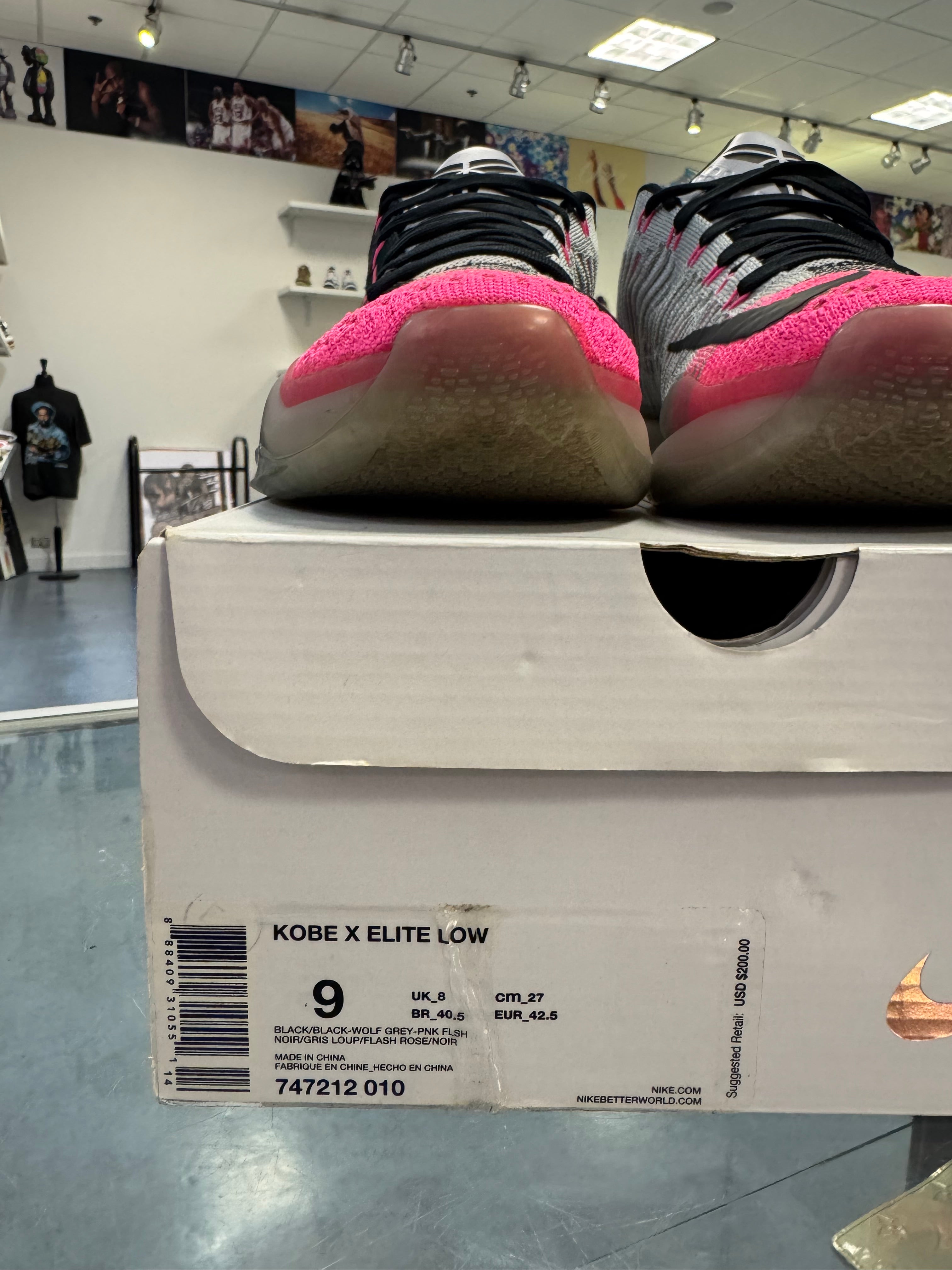 Preowned Kobe 10 Elite Mambacurial