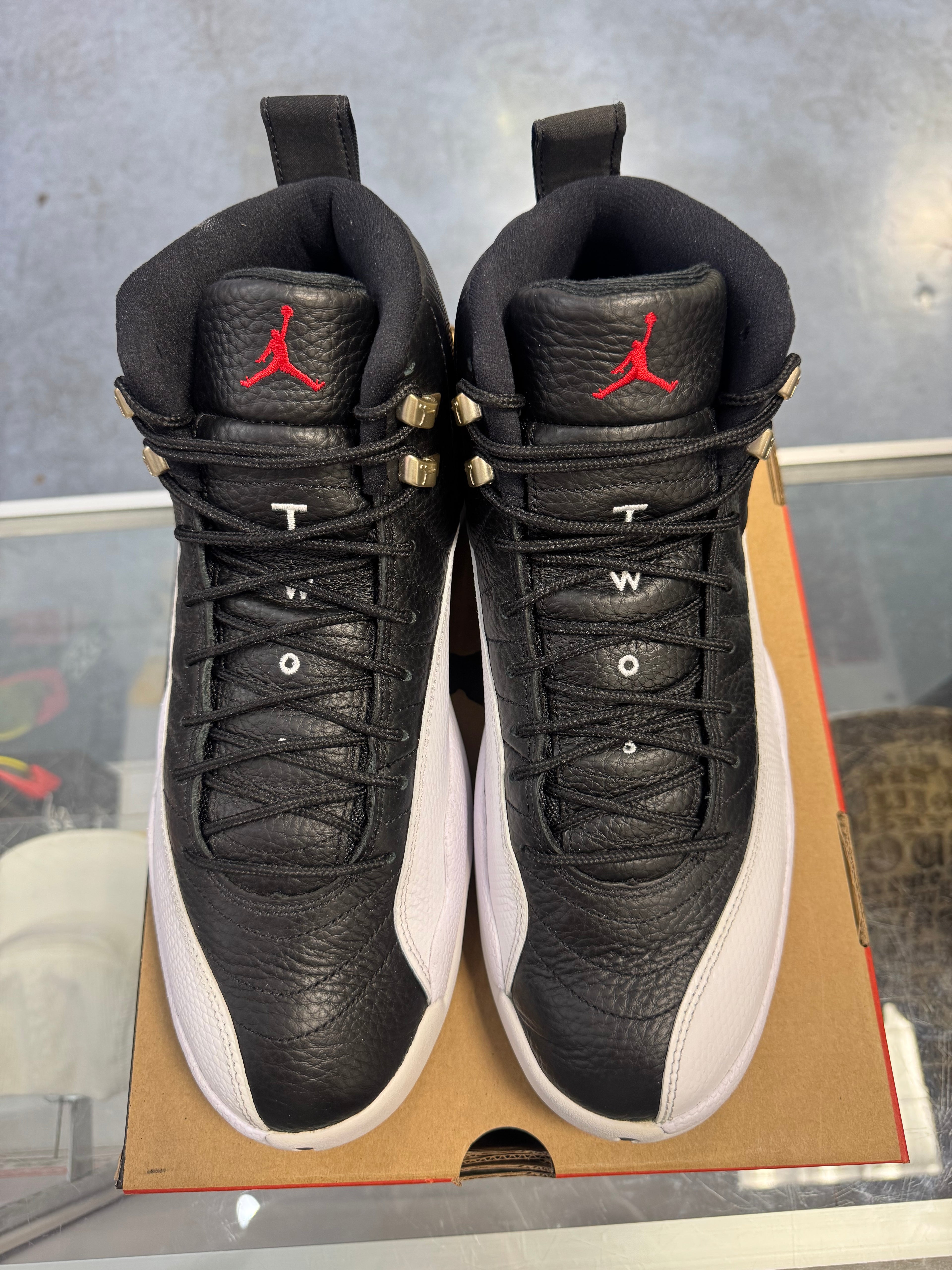 Preowned Jordan 12 Retro Playoffs 2022 Pair