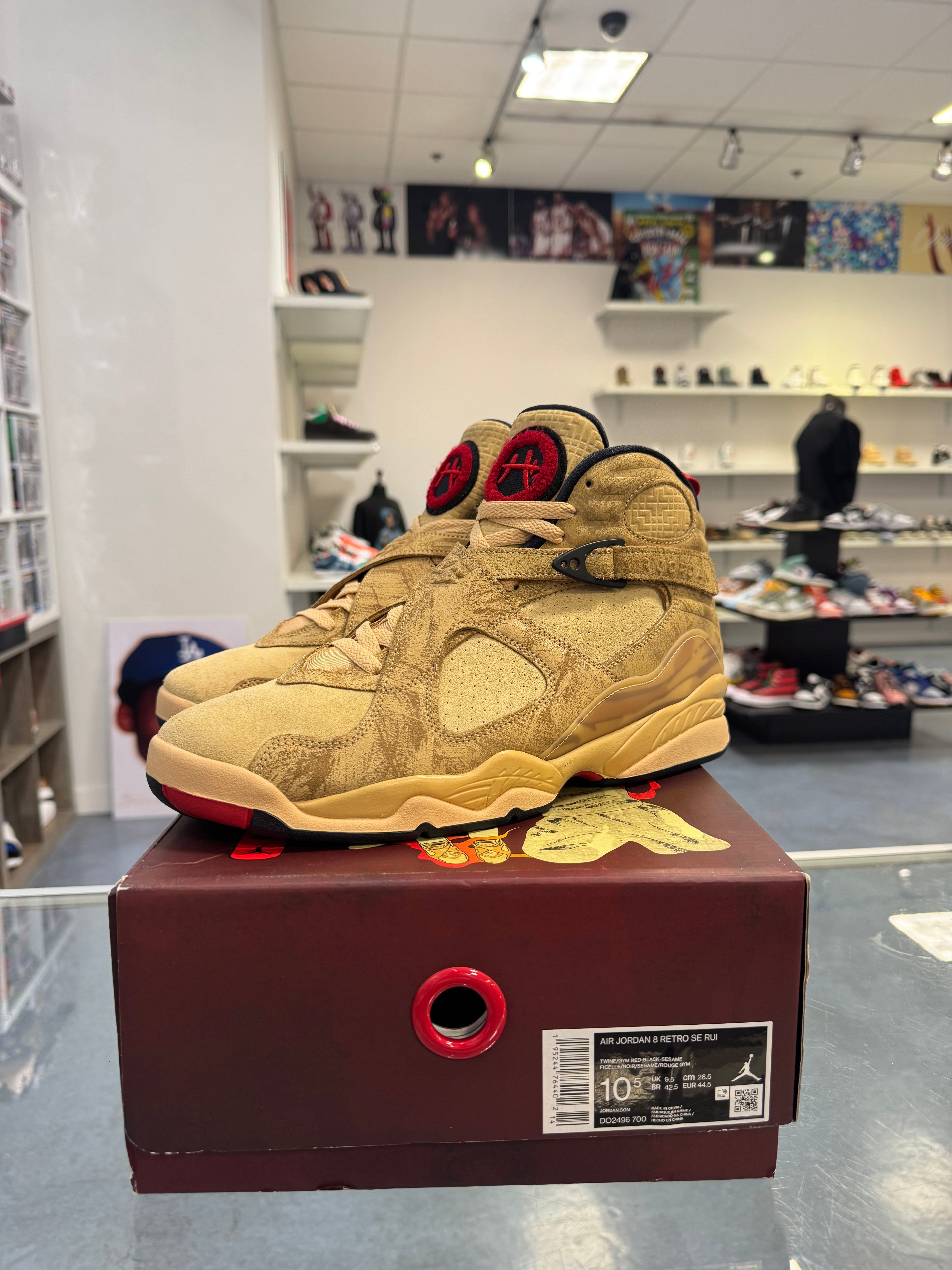 Preowned Jordan 8 Retro SE Rui Hachimura Samurai