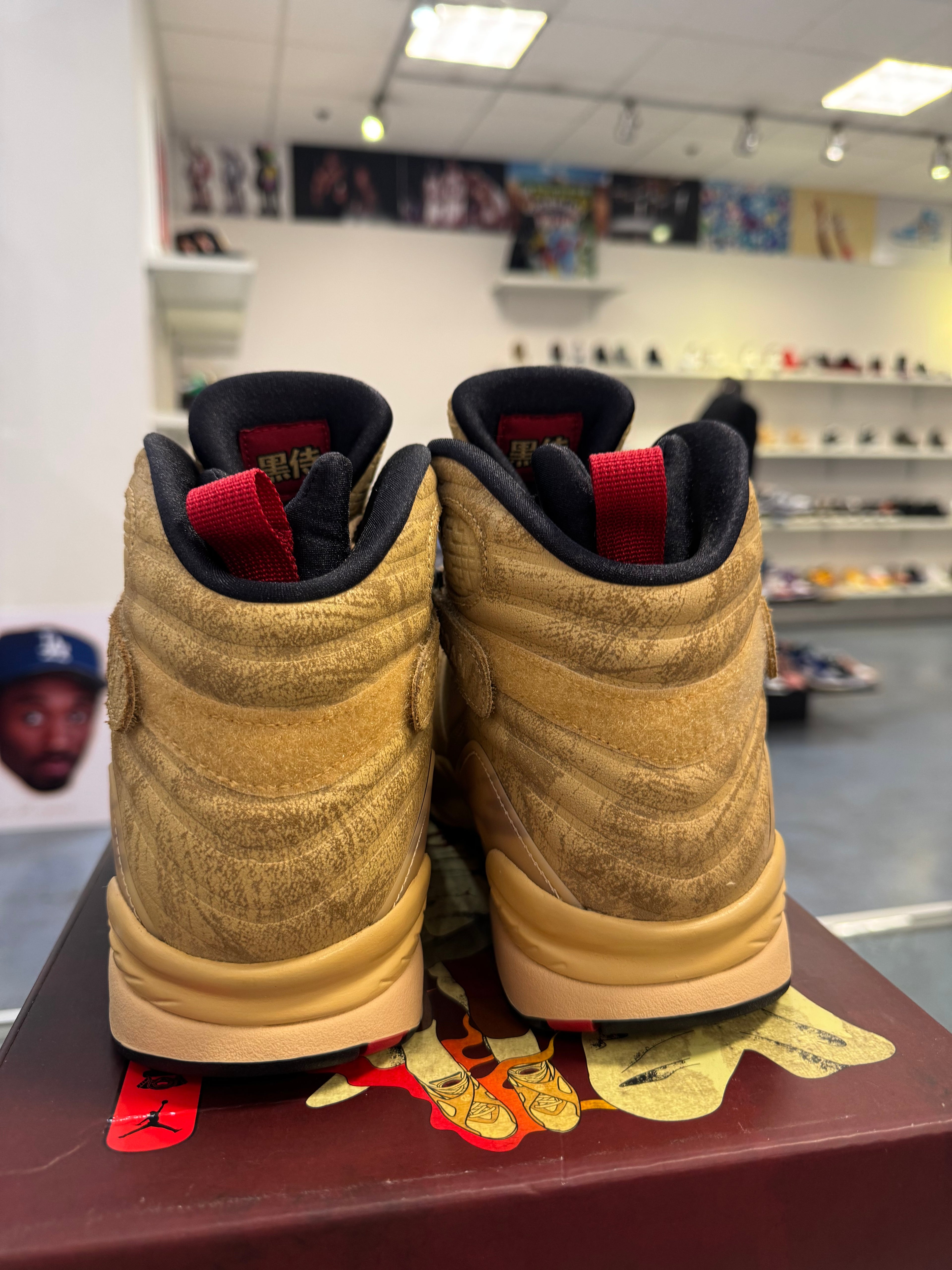 Preowned Jordan 8 Retro SE Rui Hachimura Samurai