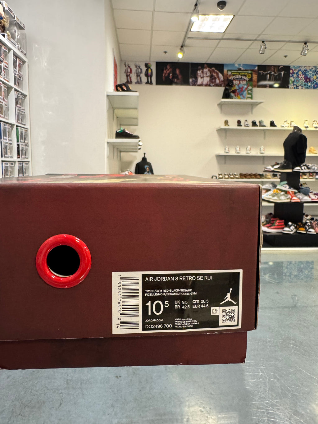 Preowned Jordan 8 Retro SE Rui Hachimura Samurai
